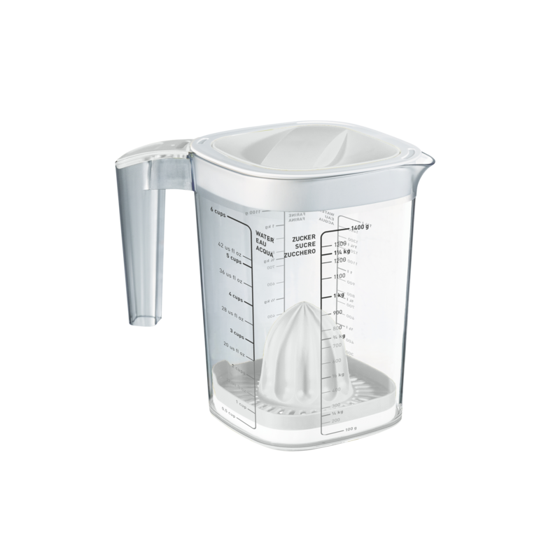Rotho Messbecher Loft Weiß