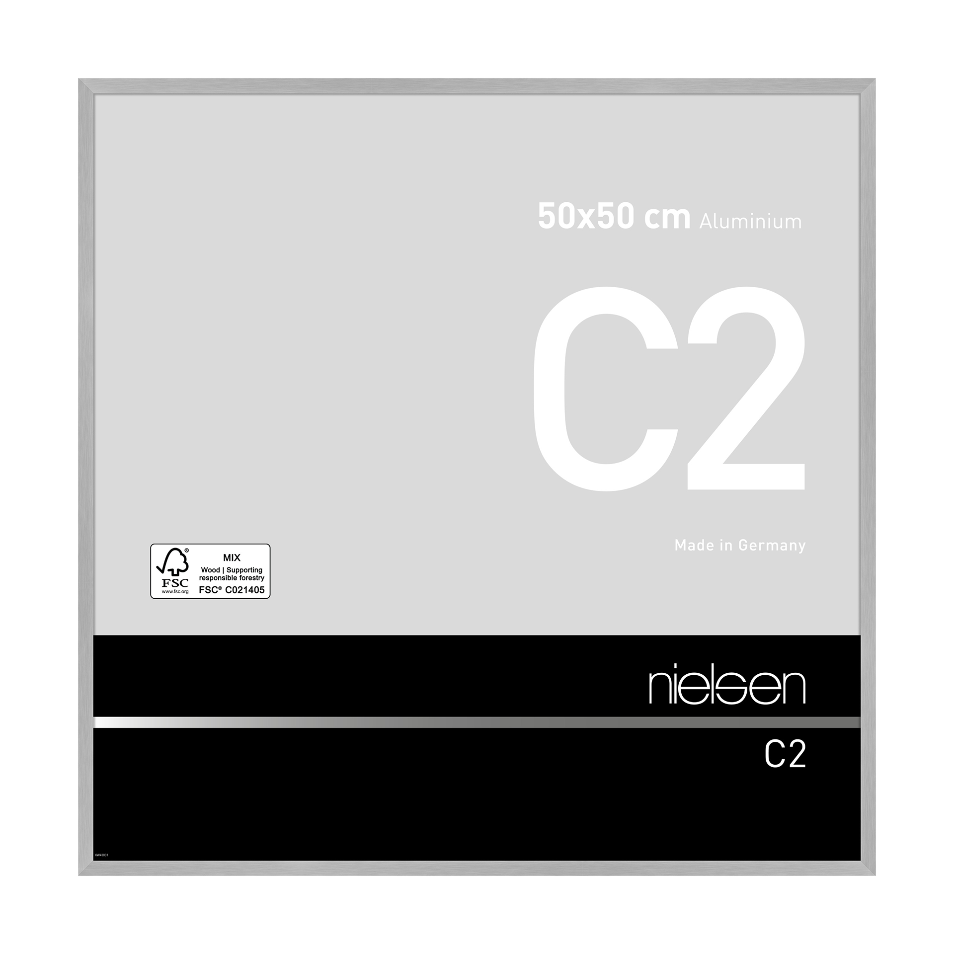 Bilderrahmen C2 Struktur silber matt Bilderrahmen C2 Struktur silber matt