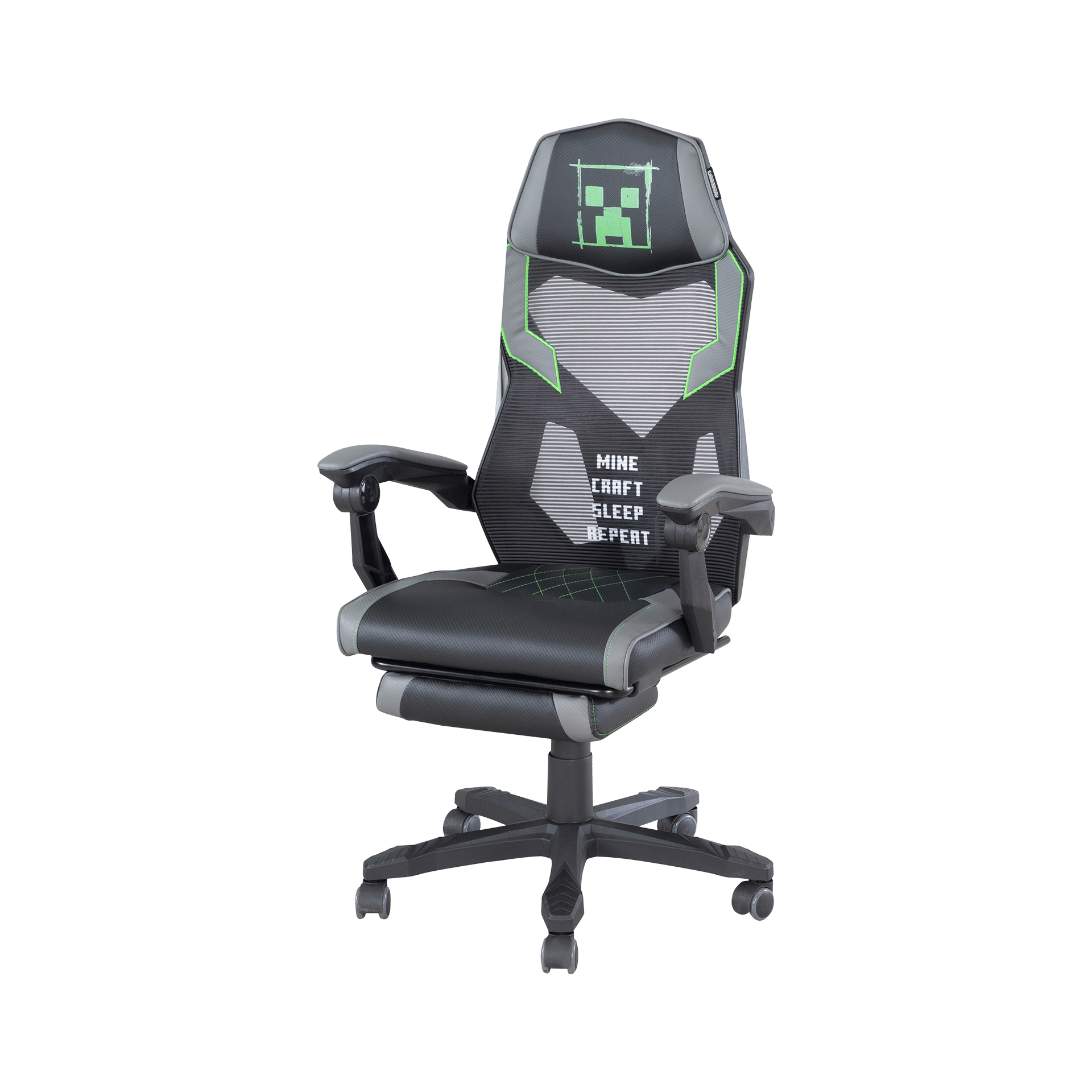 Minecraft Gaming Stuhl MC Schwarz