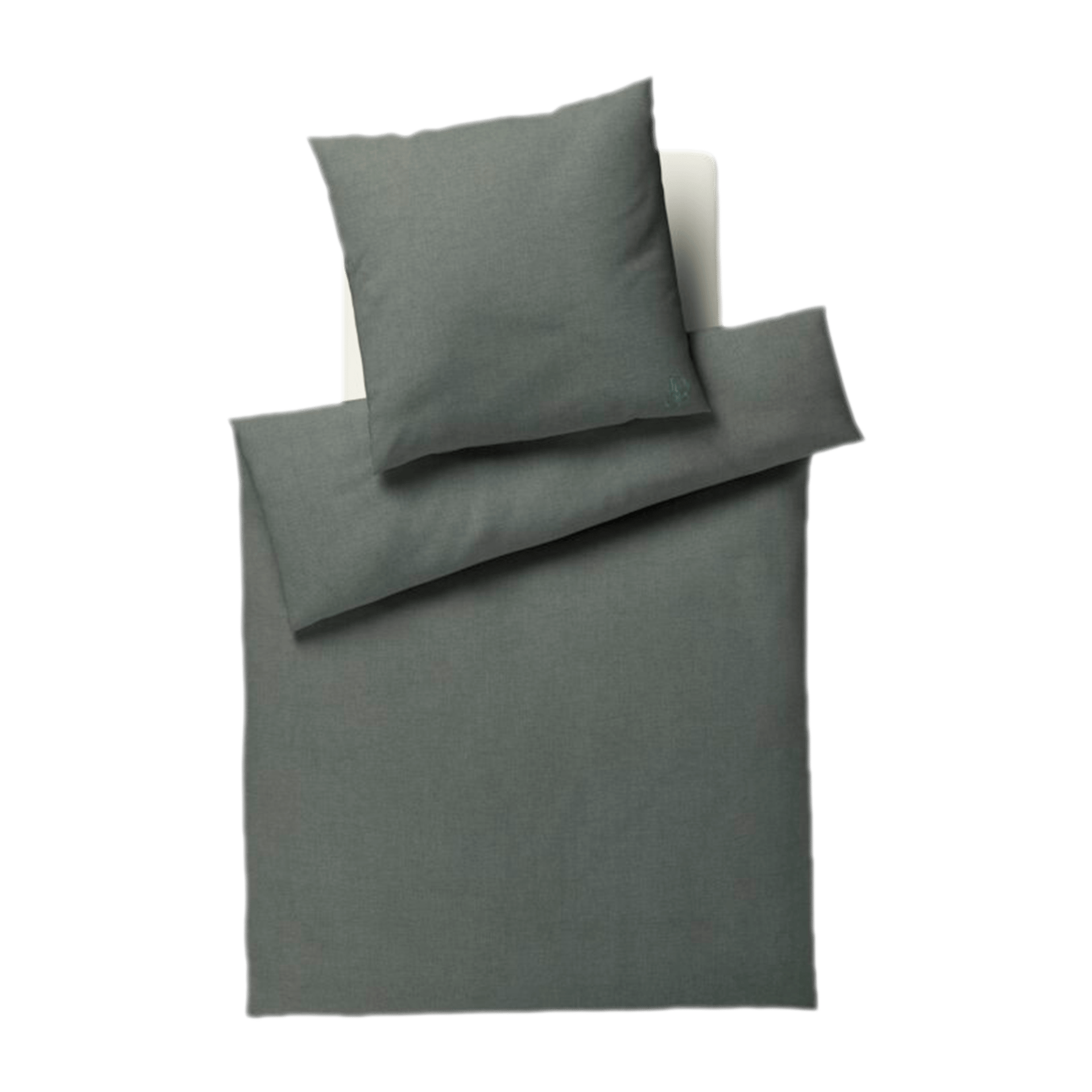 Flanell Bettwäsche Soft Green 135x200cm Flanell Bettwäsche Soft Green 135x200cm