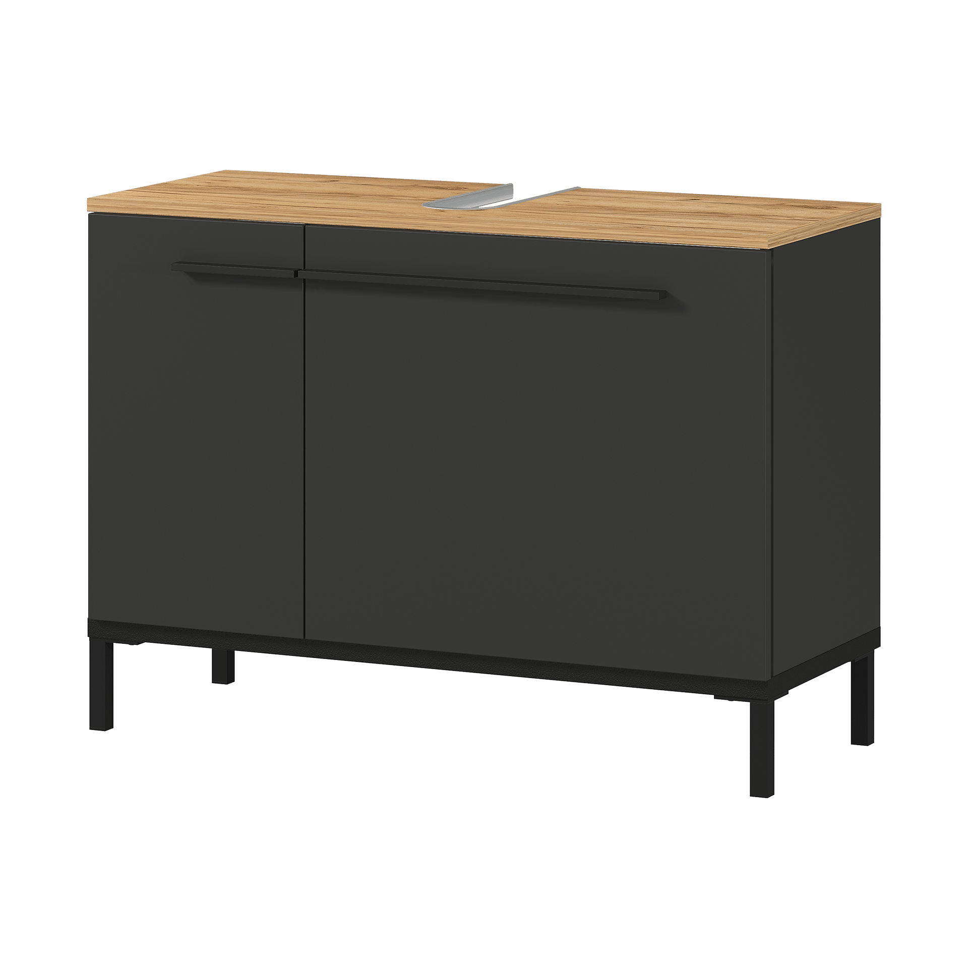 Paul Phillip Badunterschrank YOUAN Grau 34*80*59