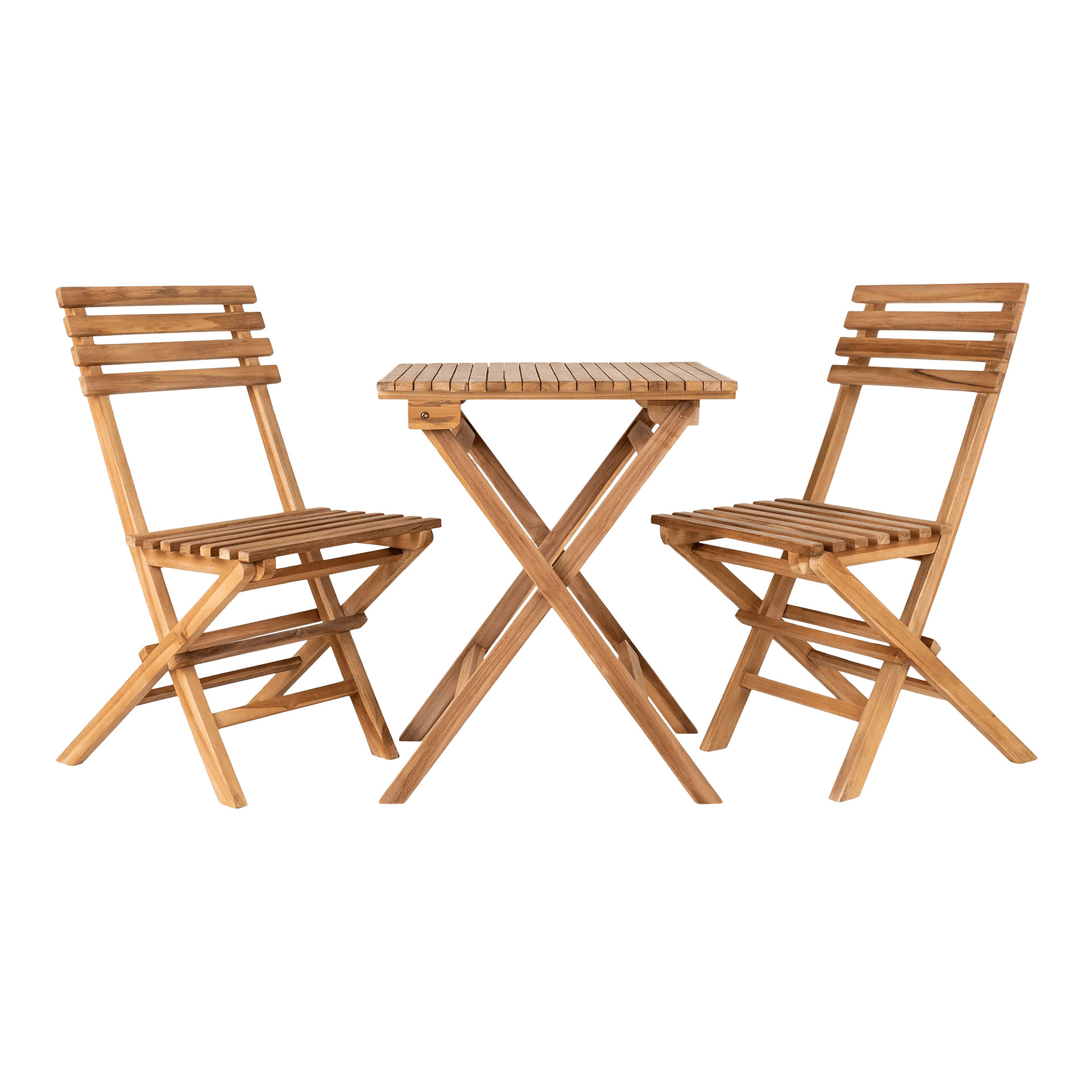 Gartenmöbel-Set Cuenca 3-teilig Teak massiv