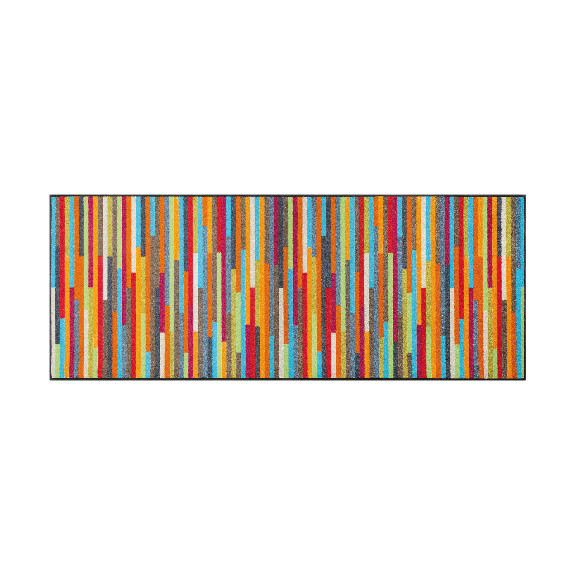 Fußmatte Mikado Strips 75x190 Bunt