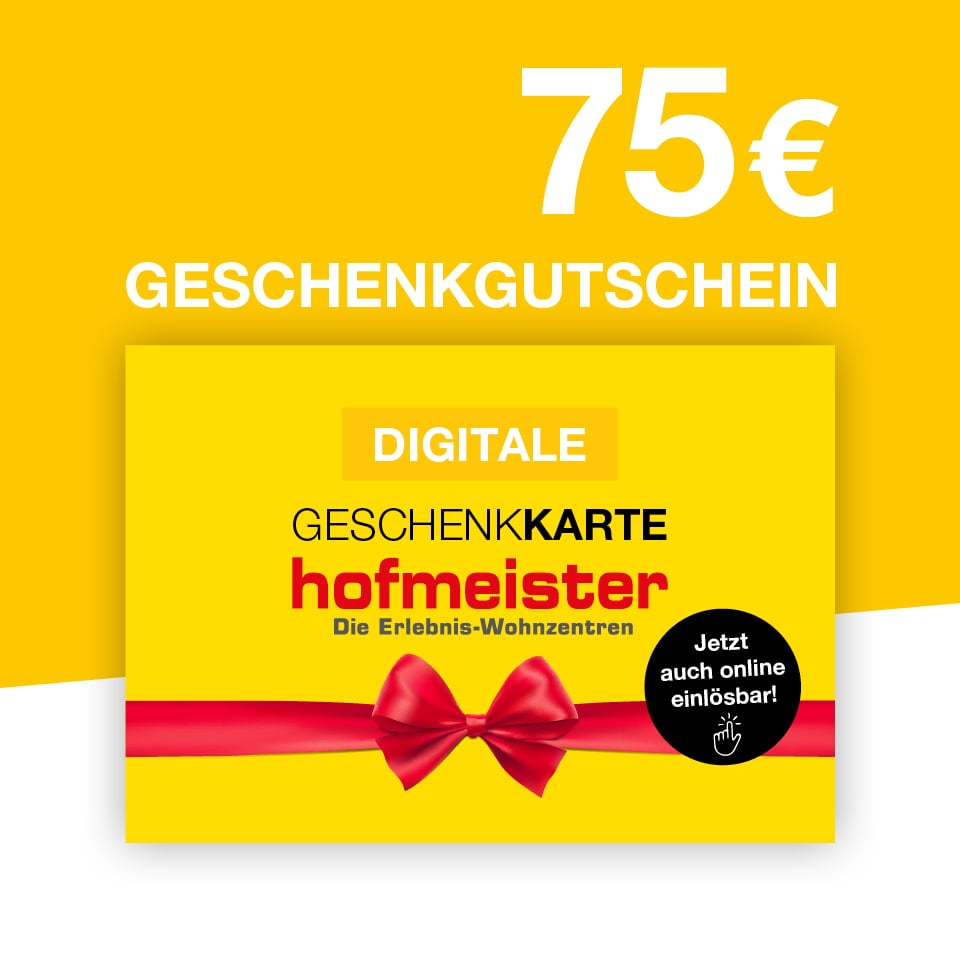 Gutschein 75,- € Digital Gutschein 75,- € Digital
