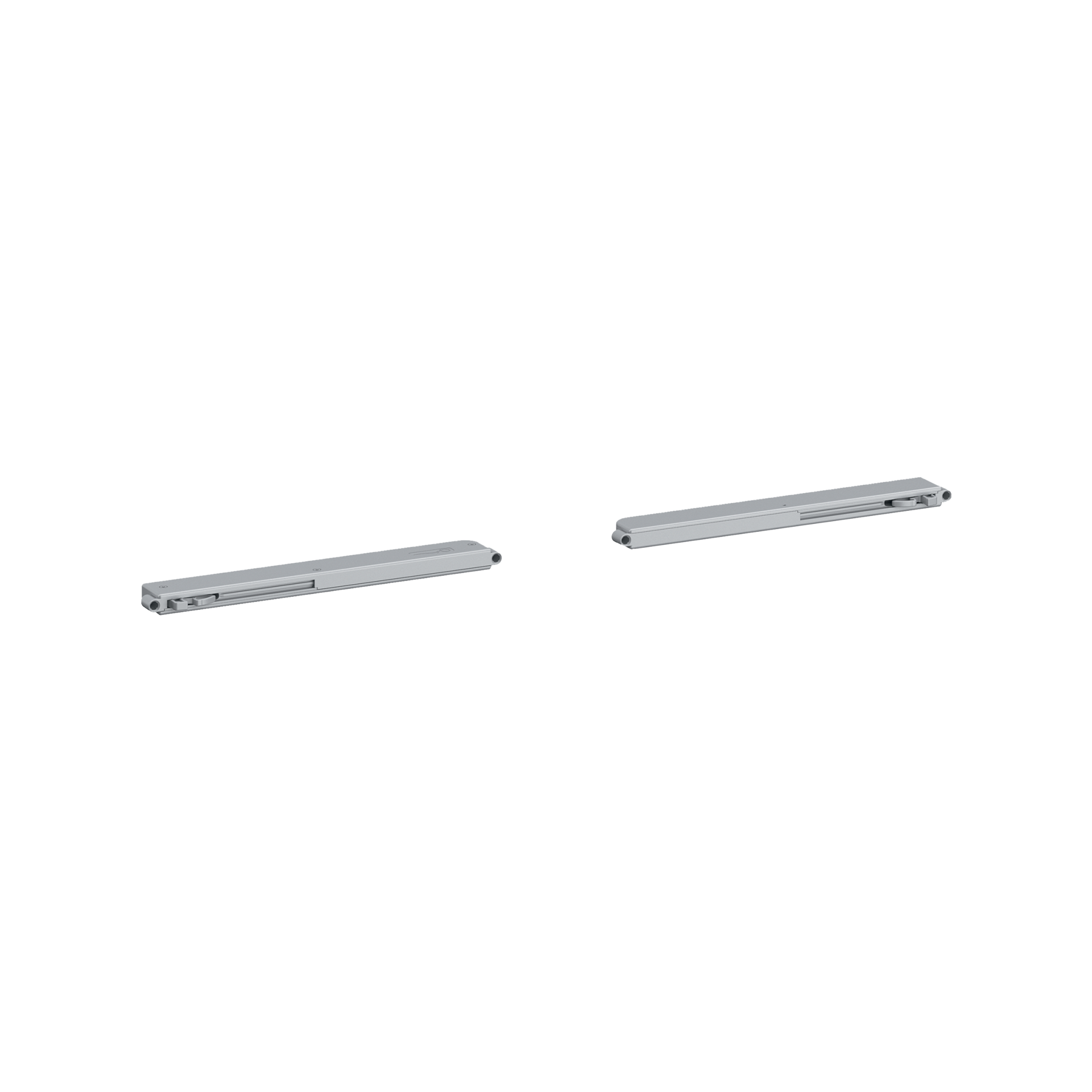 Extroflex Türdämpfer Roman Gehäuse Silberfarben