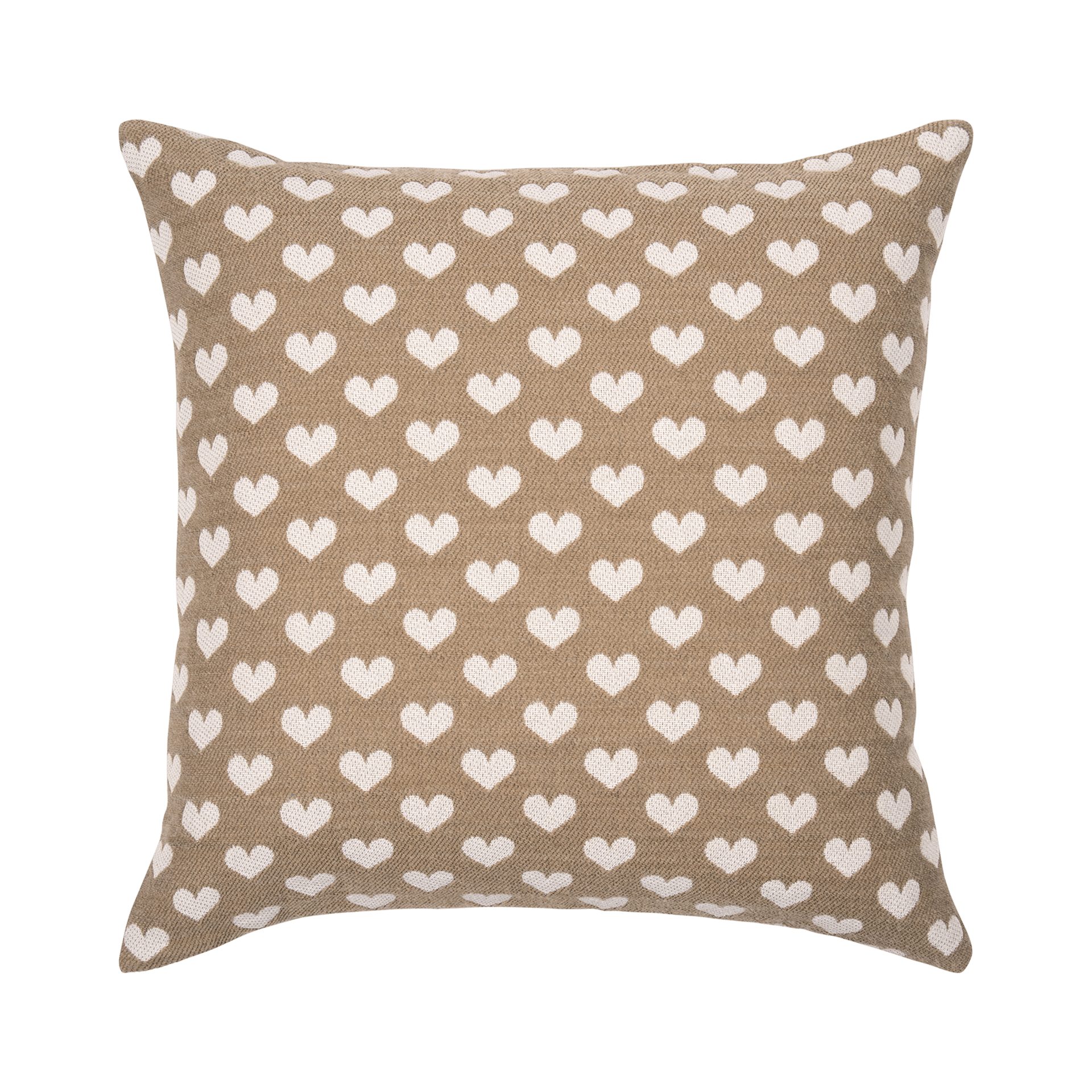 Kissenhülle Heart Sand 45x45cm