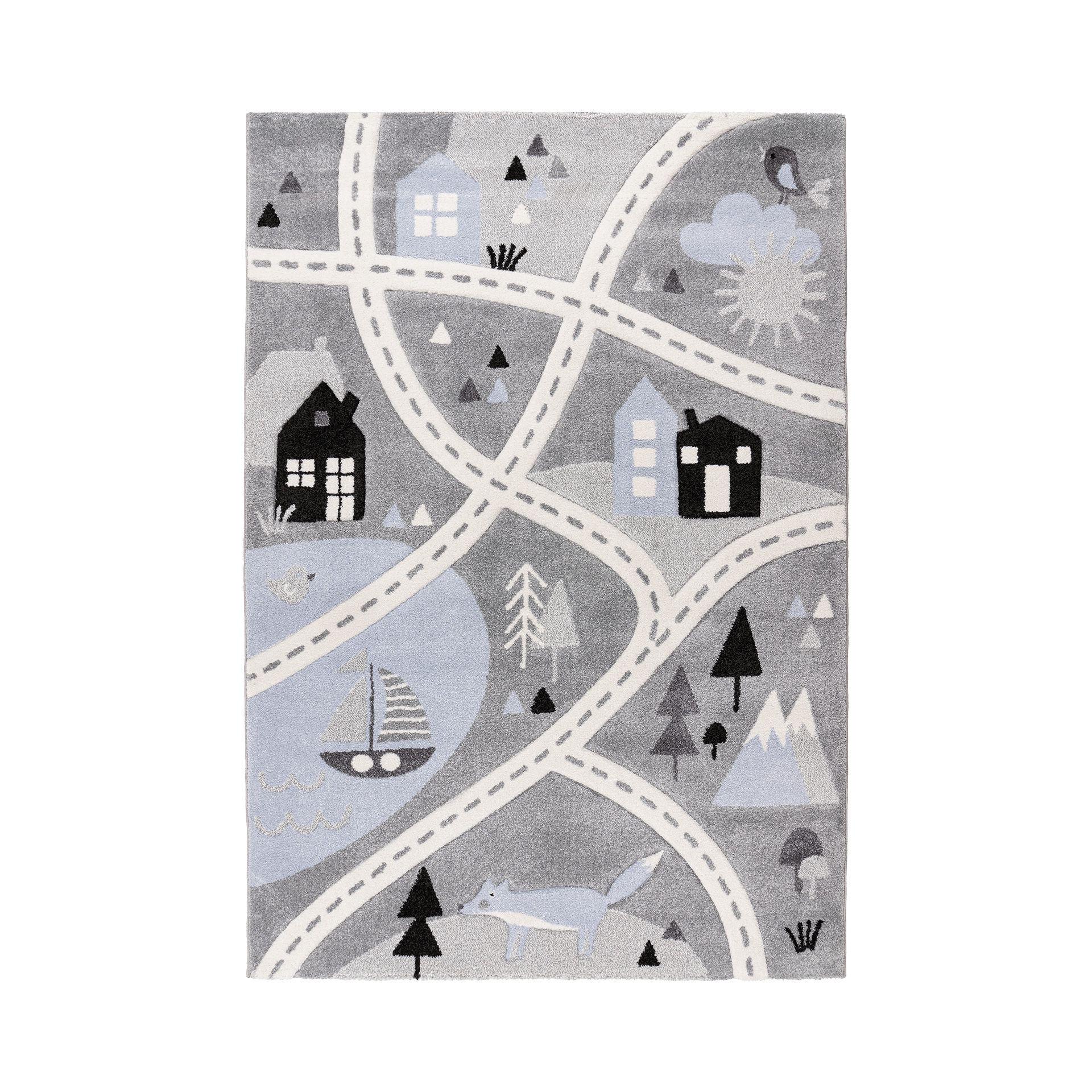 Kinderteppich Happy 120x170 Silver City Kinderteppich Happy 120x170 Silver City