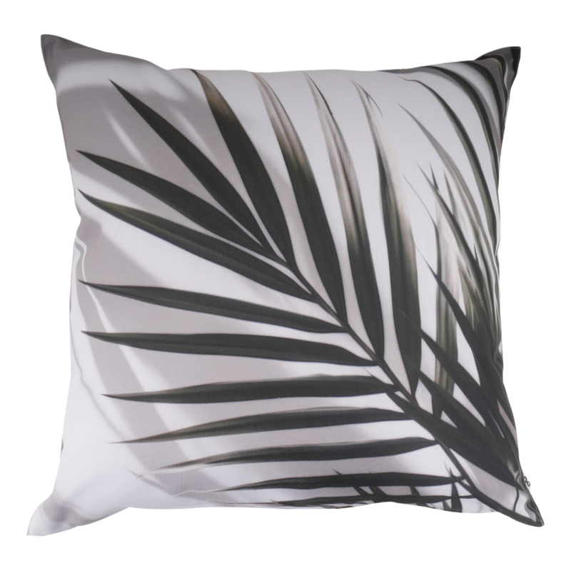 Outdoor-Kissen Palmenblatt Mehrfarbig 45x45cm