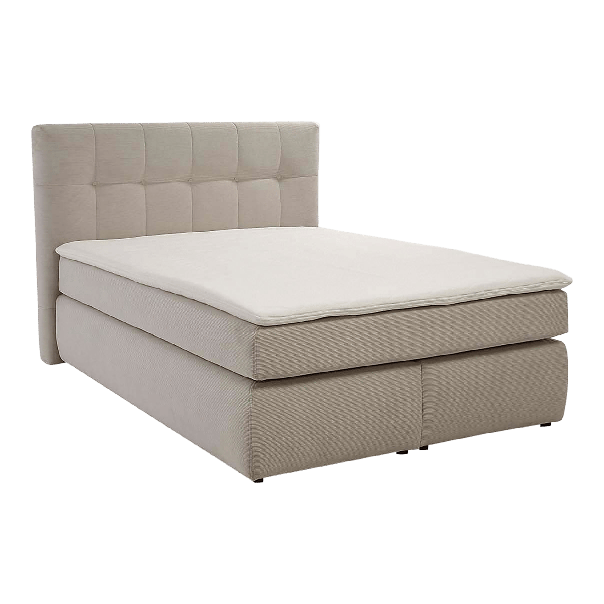 Boxspringbett Janina Beige 140x200 cm Boxspringbett Janina Beige 140x200 cm