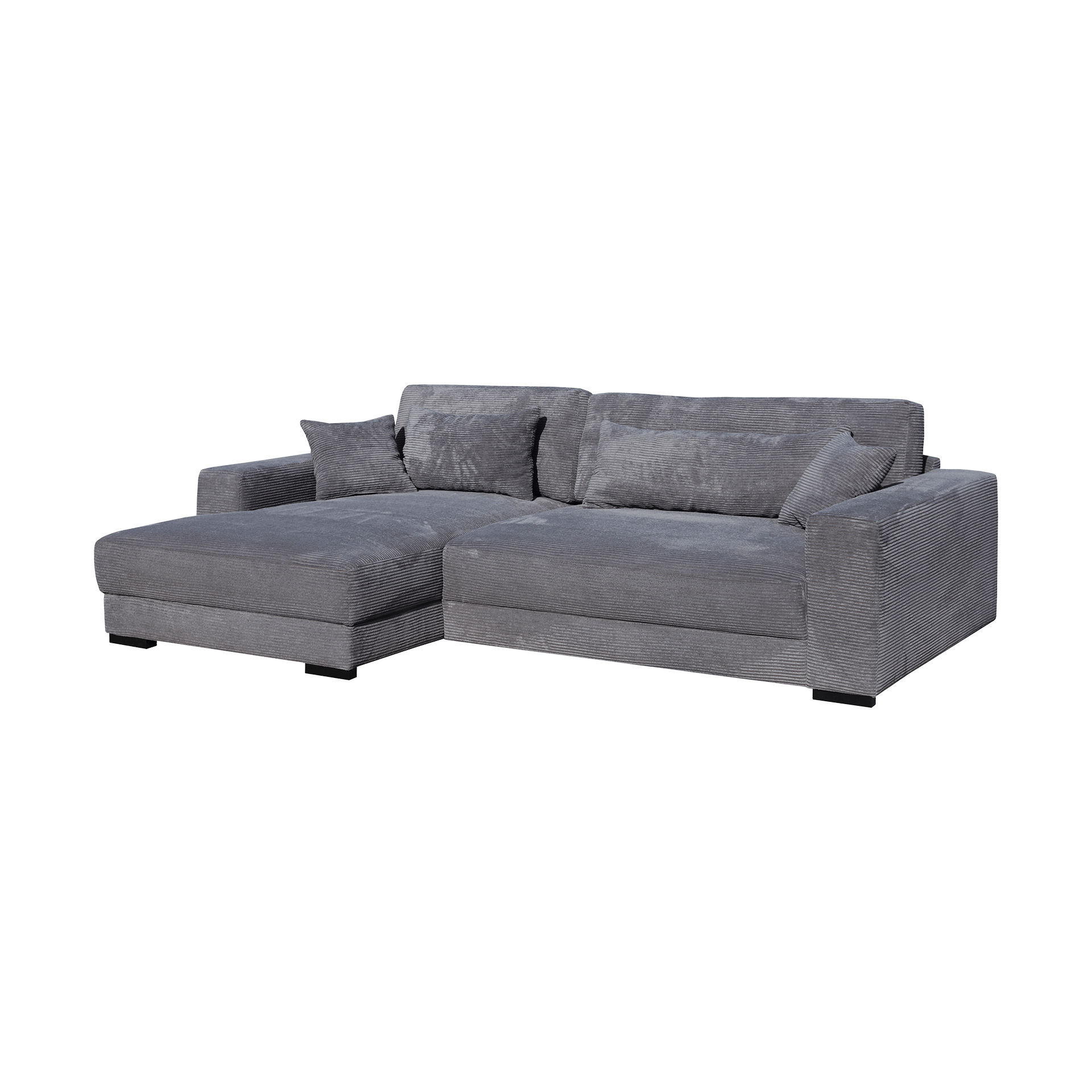 Ecksofa Mirella Grau Ecksofa Mirella Grau