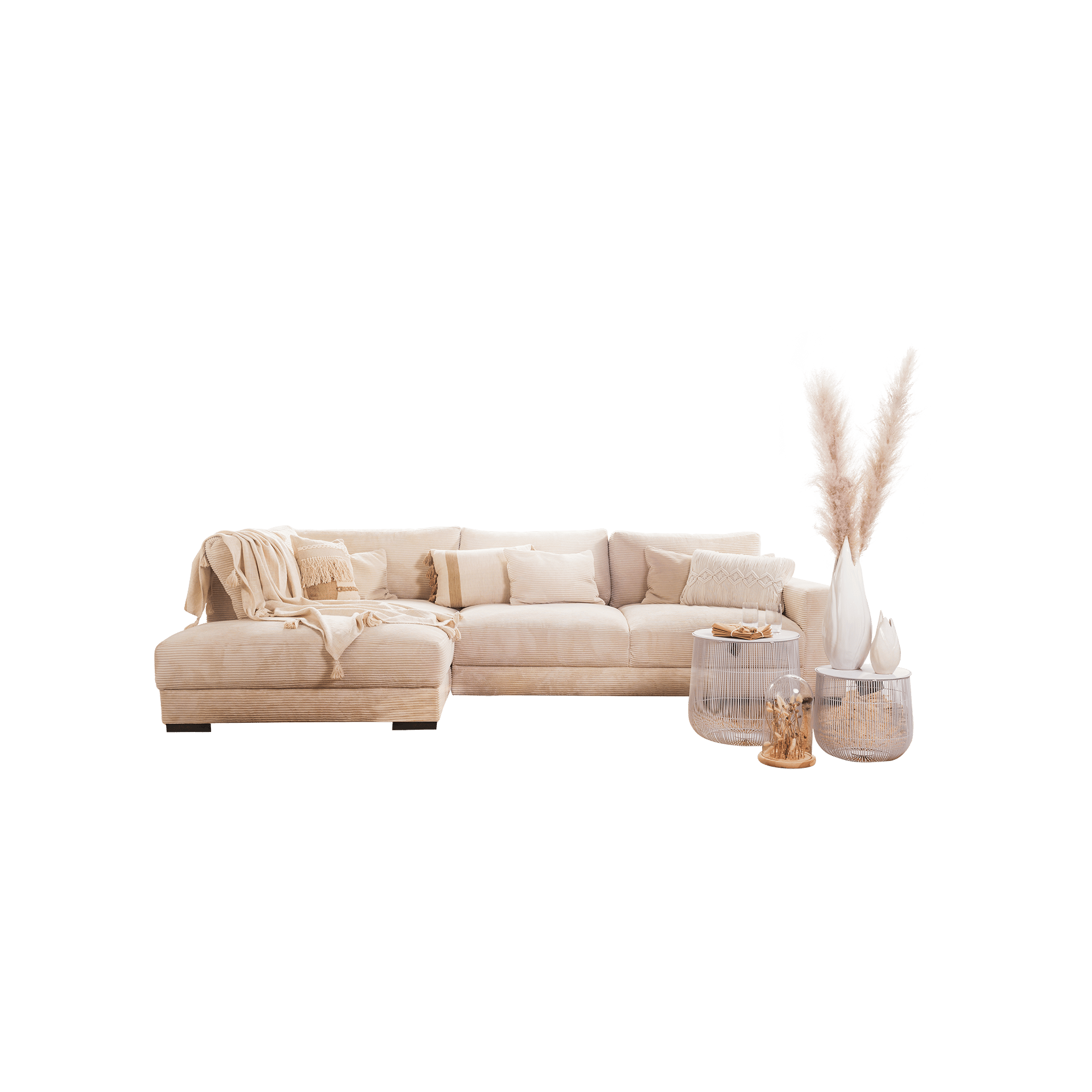 Ecksofa Mirella Beige Ecksofa Mirella Beige
