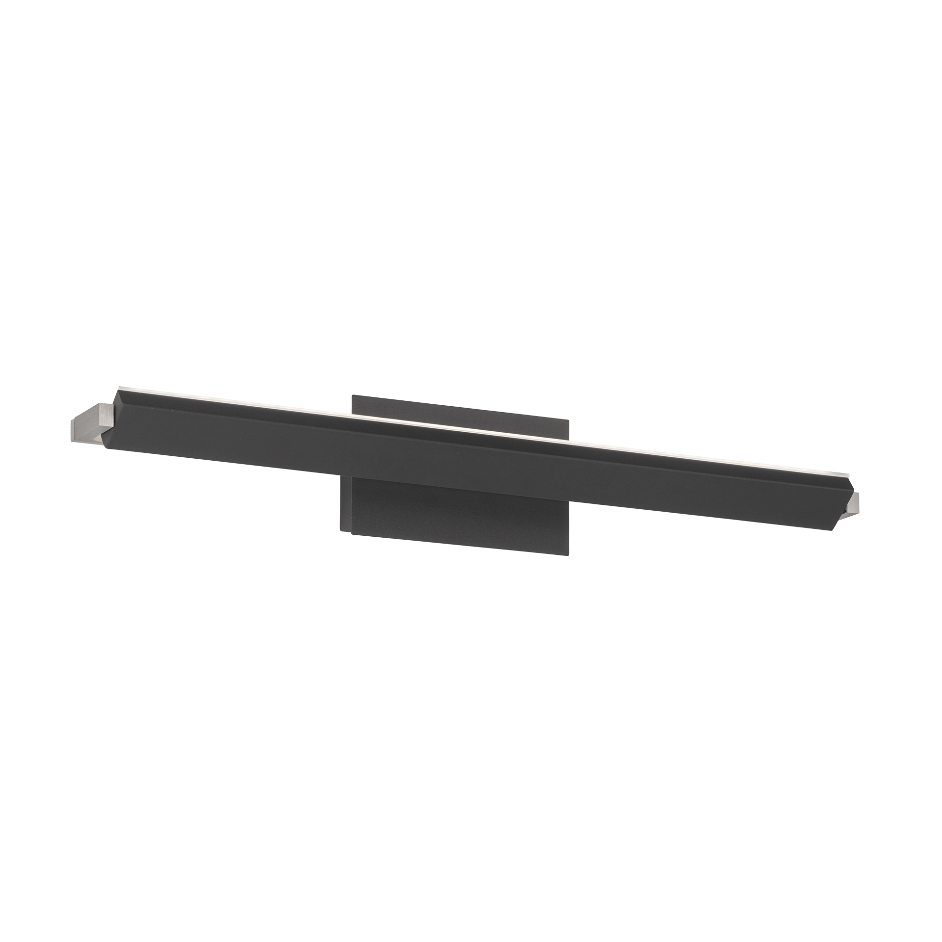 Wandleuchte Pare TW Sandschwarz matt