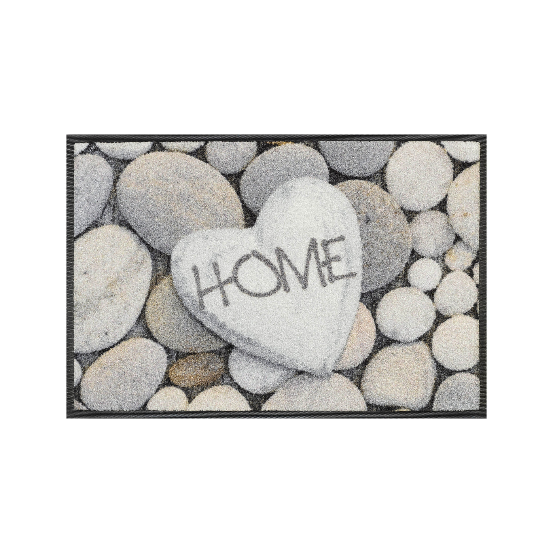 Fußmatte Pebble Stones 40x60 Grau-Töne