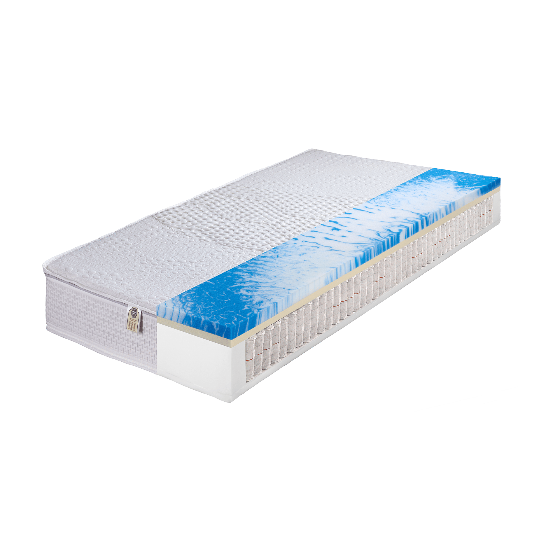 Taschenfederkernmatratze Waterflex 800 TFK 90x200 cm Medium