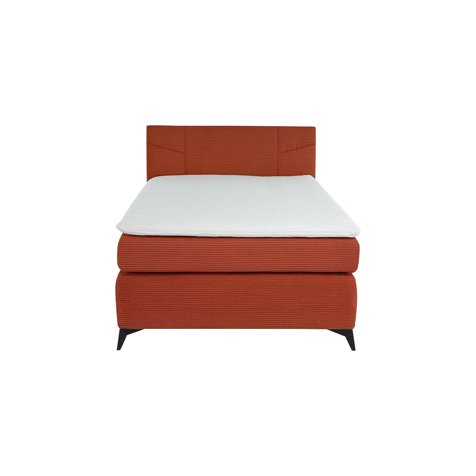 Boxspringbett Jodie Braun 120x200 cm