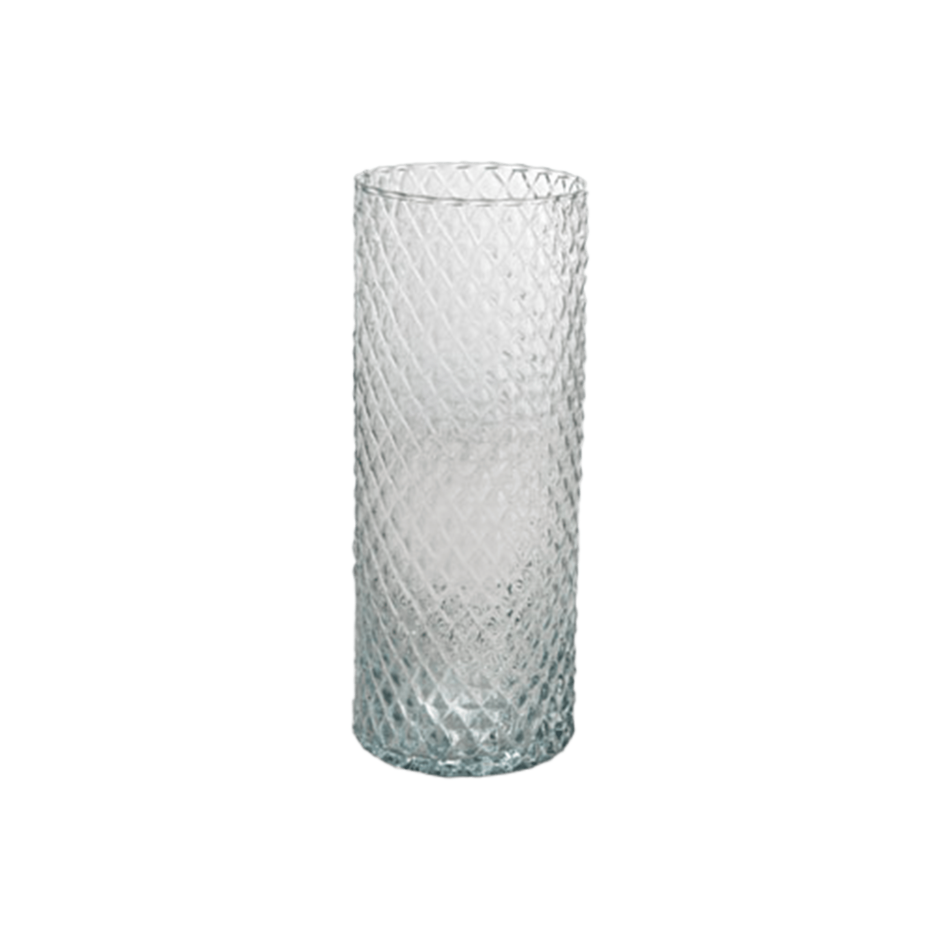 Vase Diamond clear
