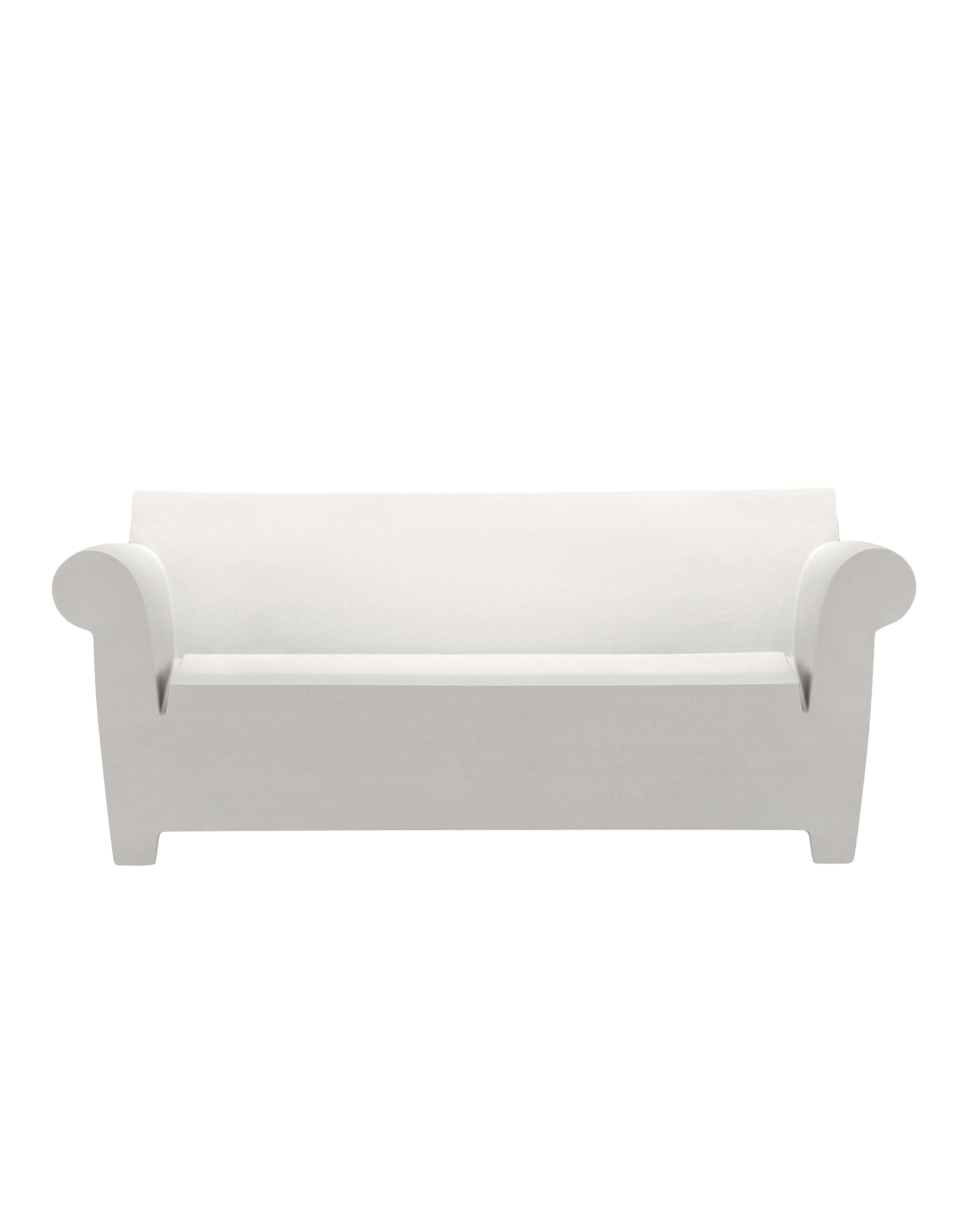 Kartell® Sofa 2-Sitzer Bubble Club Weiß