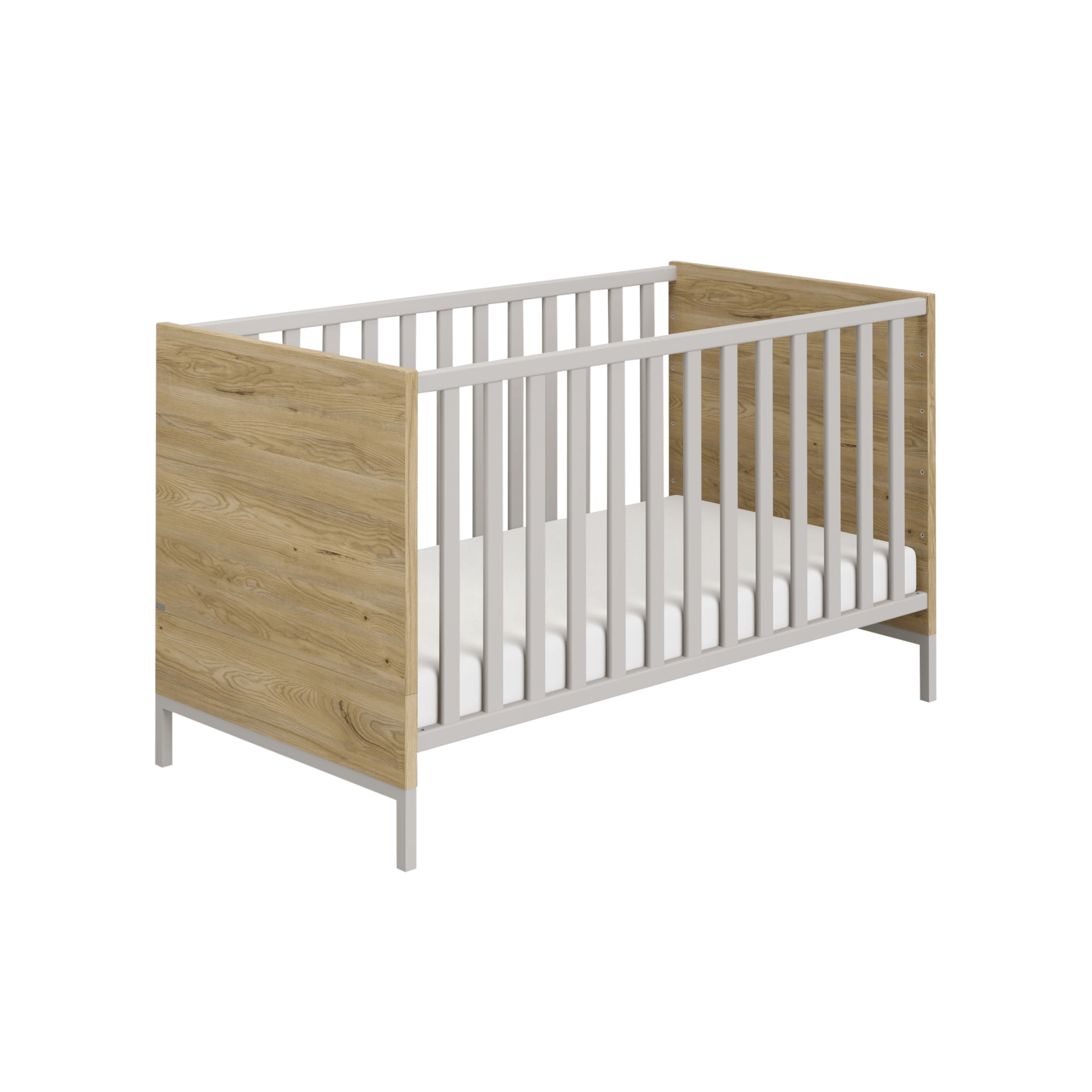 Paidi Babybett Benne 70x140 cm Grau Paidi Babybett Benne 70x140 cm Grau
