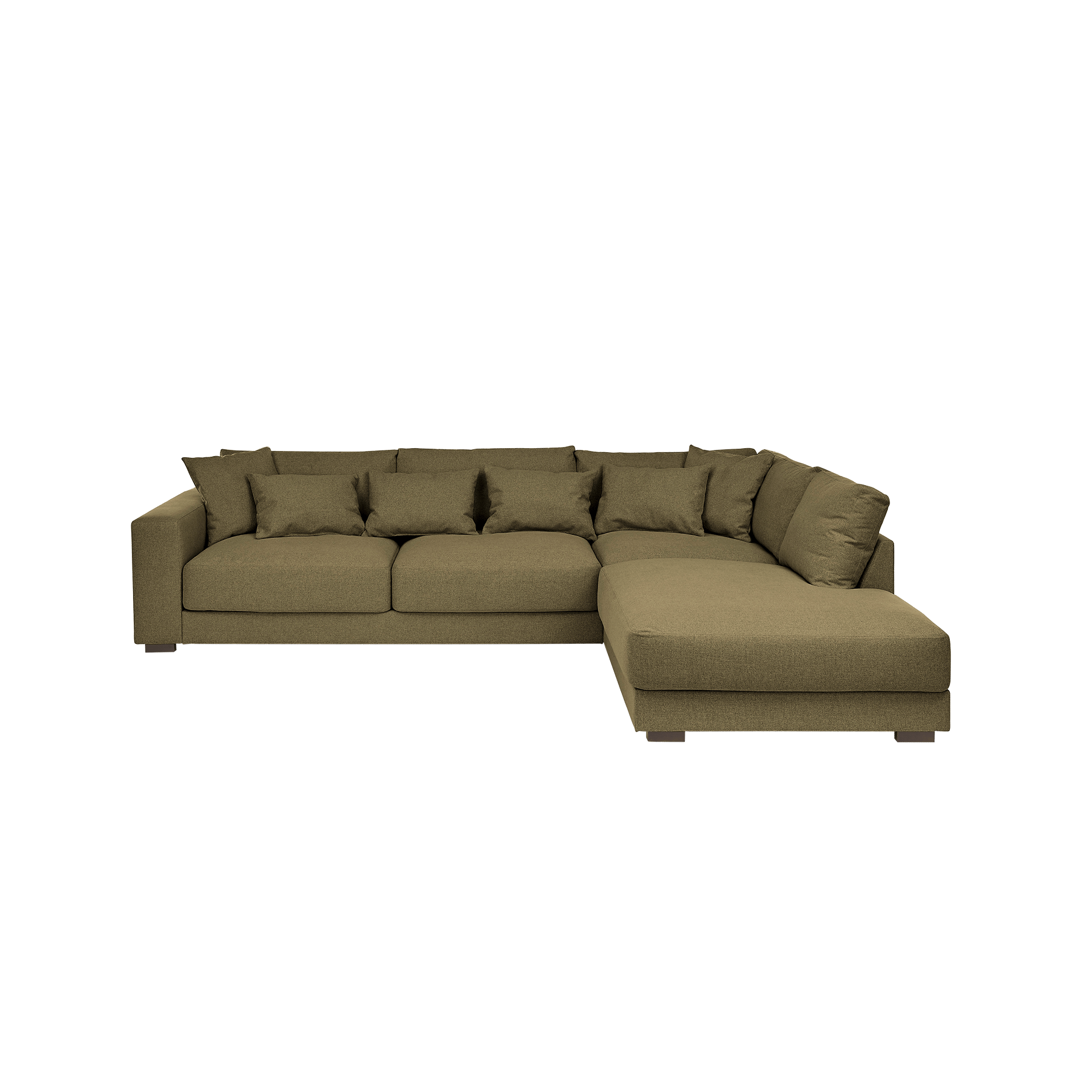 Ecksofa Diego Grün