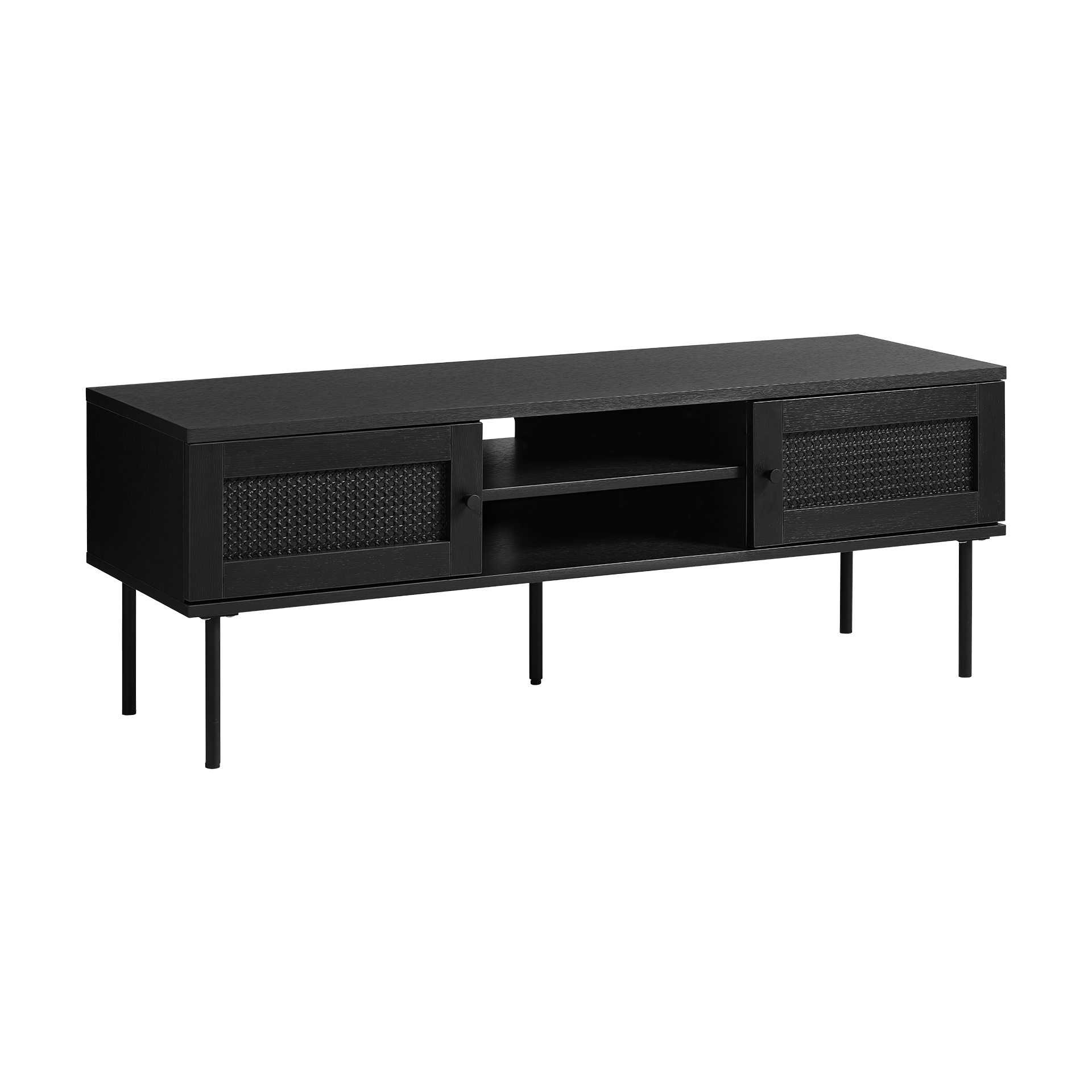 Lowboard Pearlie Schwarz 40*120*43