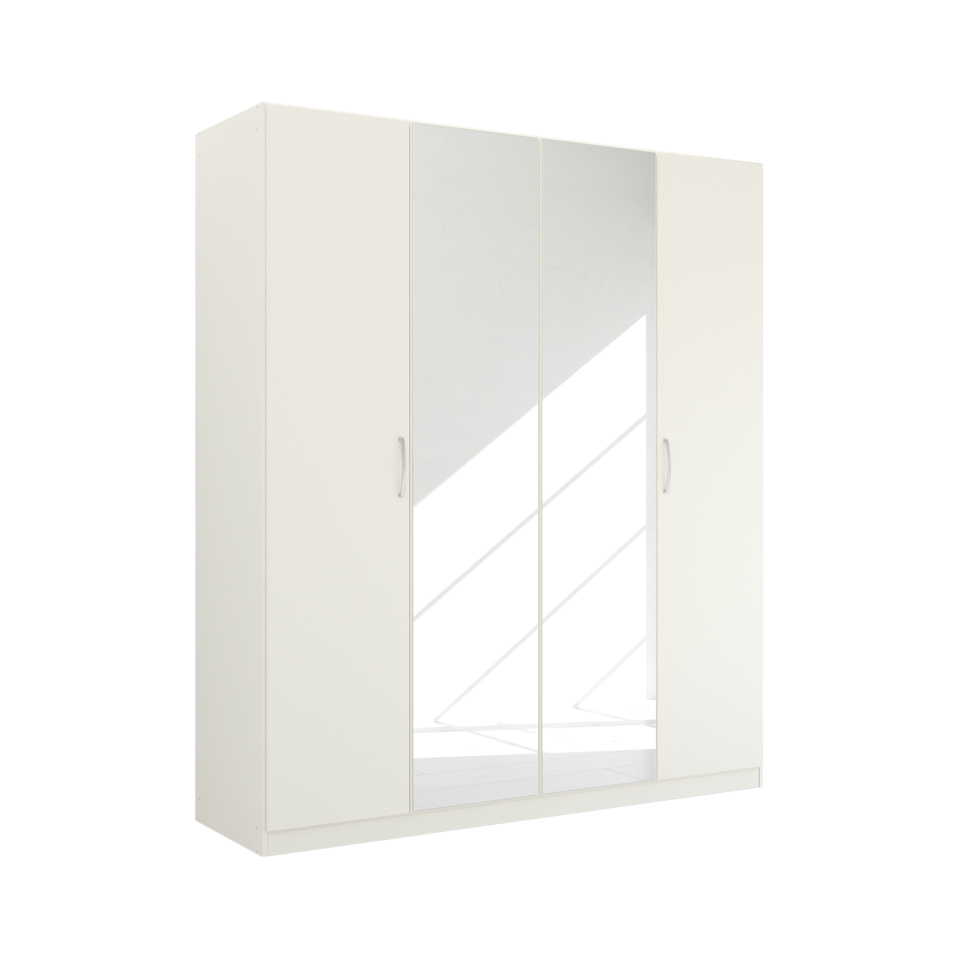 Drehtürenschrank Pure Weiß 54*181*210 Drehtürenschrank Pure Weiß 54*181*210