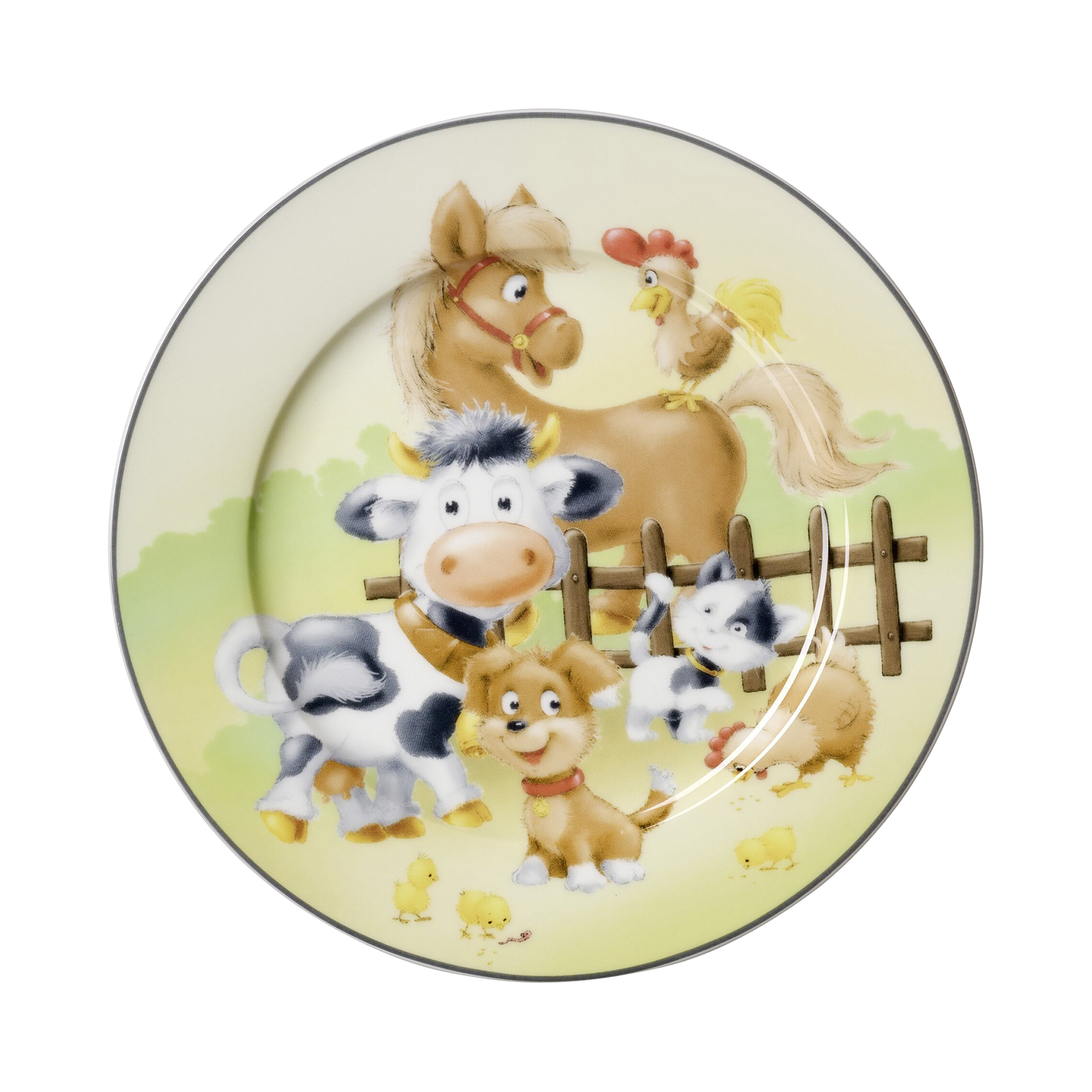 Kindergeschirr Hoftiere Bunt Kindergeschirr Hoftiere Bunt