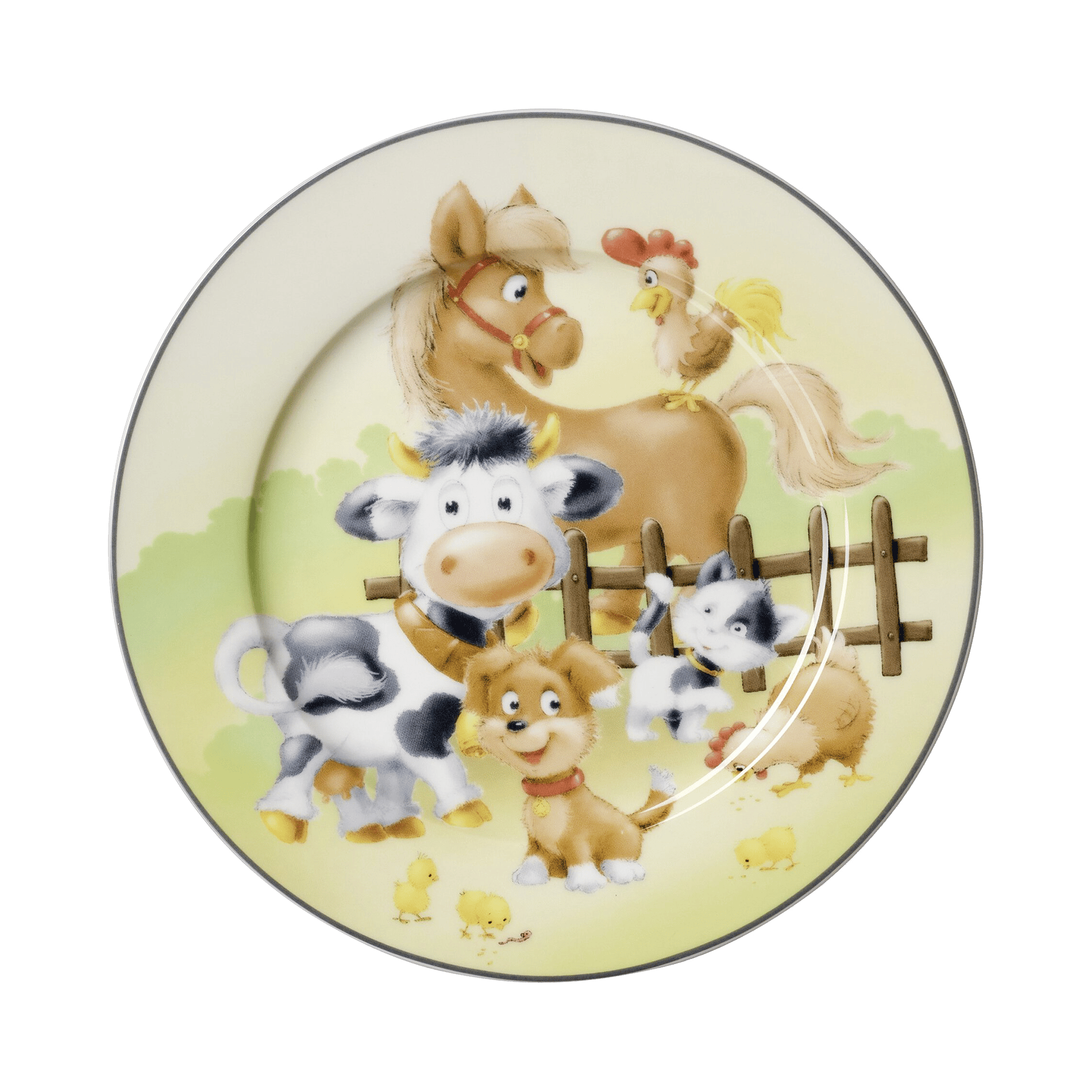 Kindergeschirr Hoftiere Bunt Kindergeschirr Hoftiere Bunt