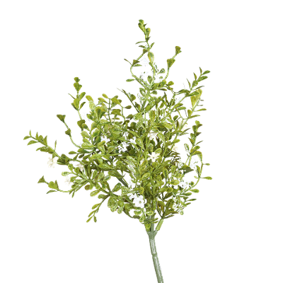 Kunstblume Blütenpick Cream