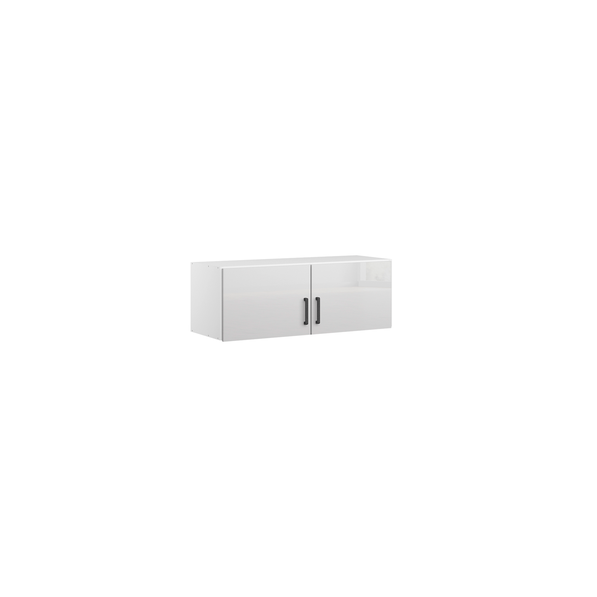 Aufsatzschrank Multiform 2-türig Weiß 54*91*39 Aufsatzschrank Multiform 2-türig Weiß 54*91*39