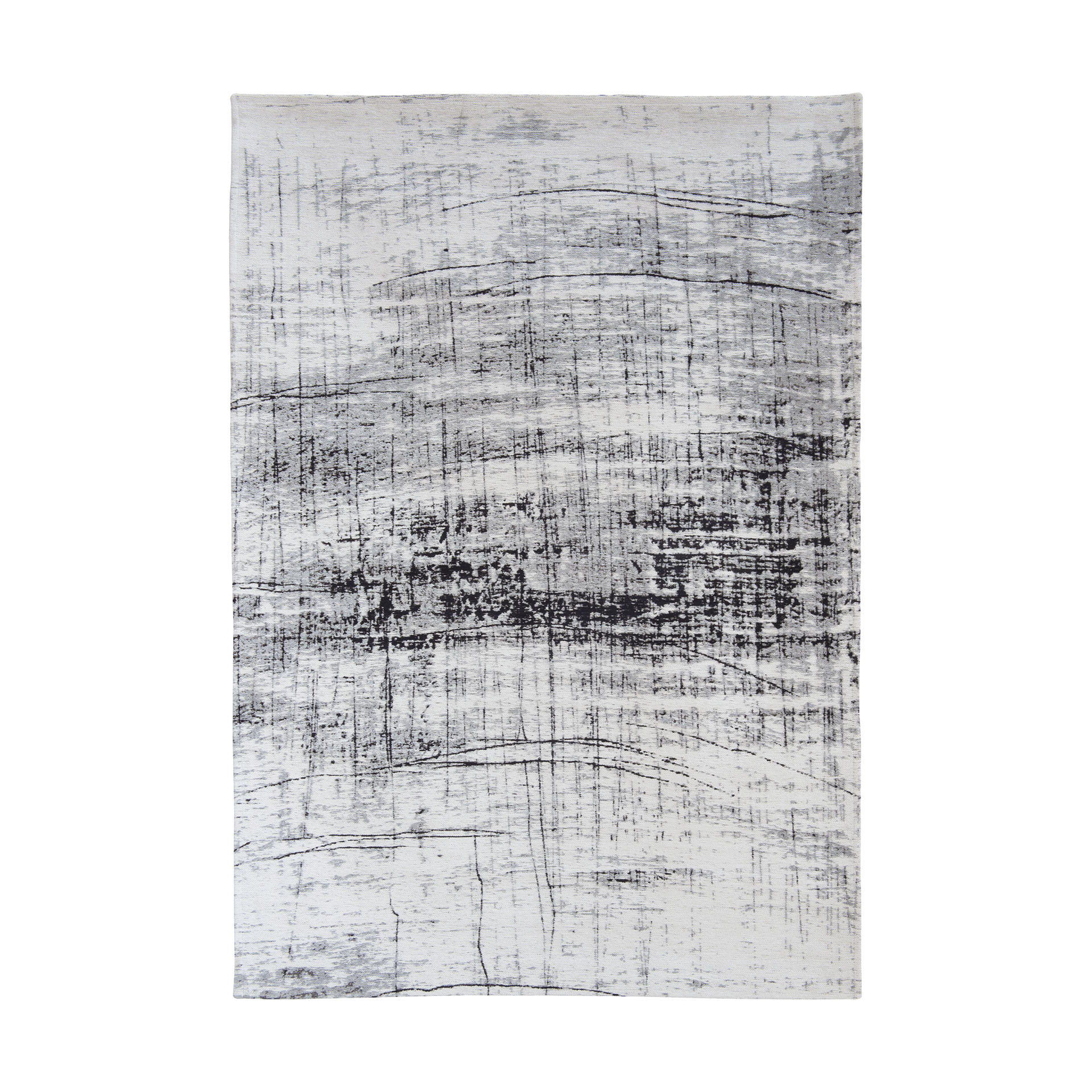 Teppich Mad Men Griff 80x150cm Black & White