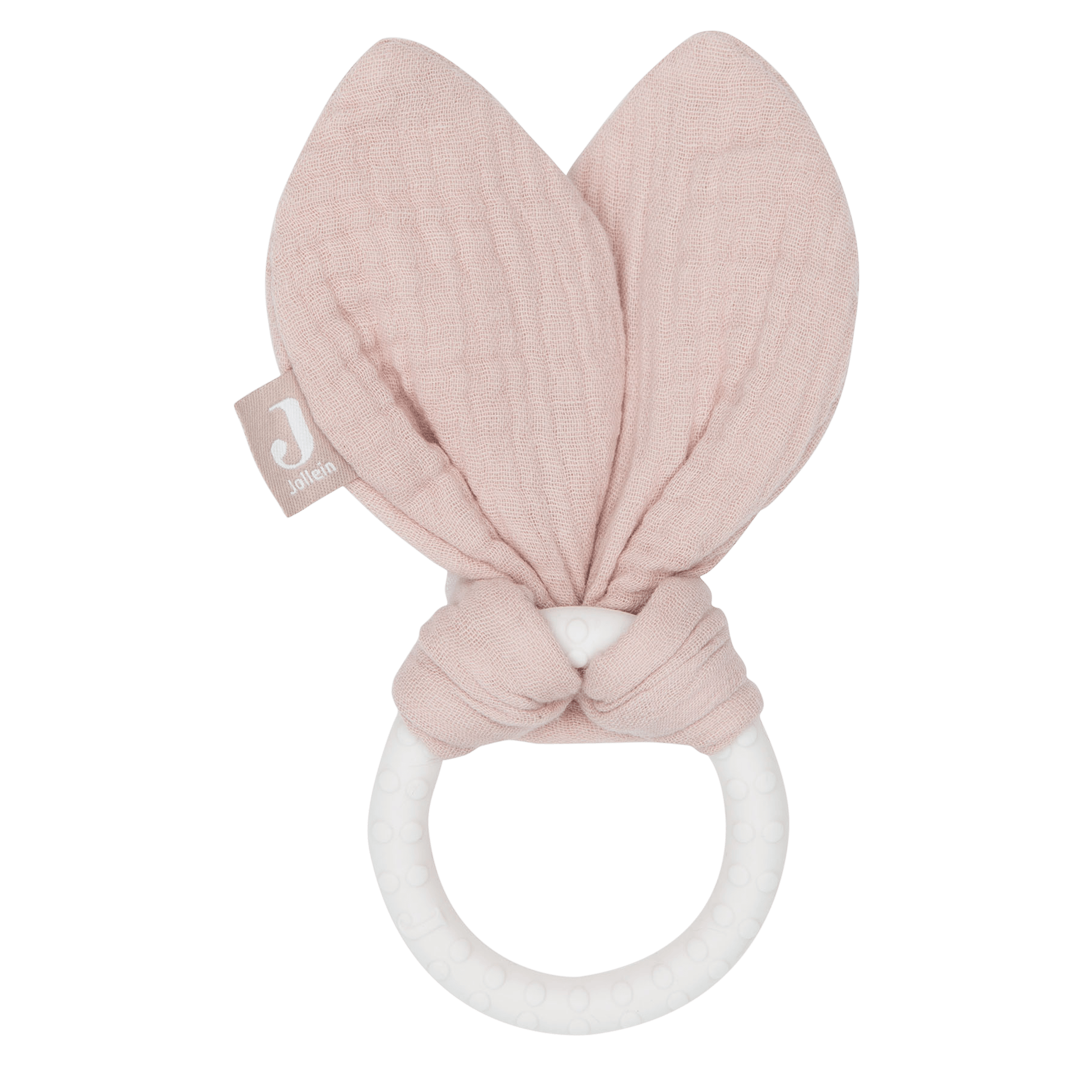 Beißring Silikon Bunny Ears Pale Pink