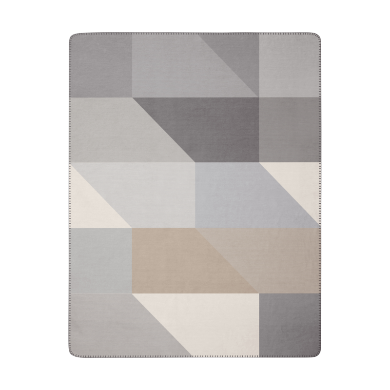 Biederlack Decke Great Stone Grau 150x200cm Biederlack Decke Great Stone Grau 150x200cm