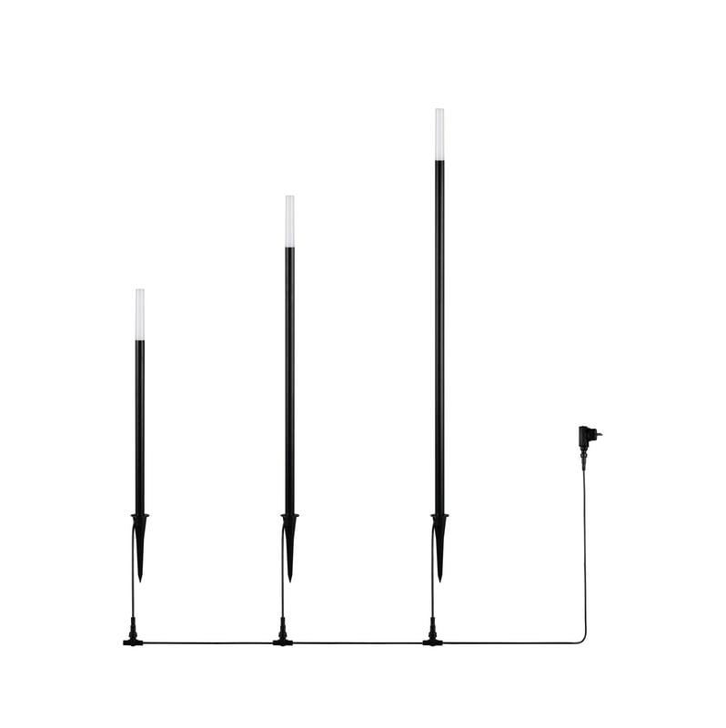 Aussenleuchte Stick Schwarz