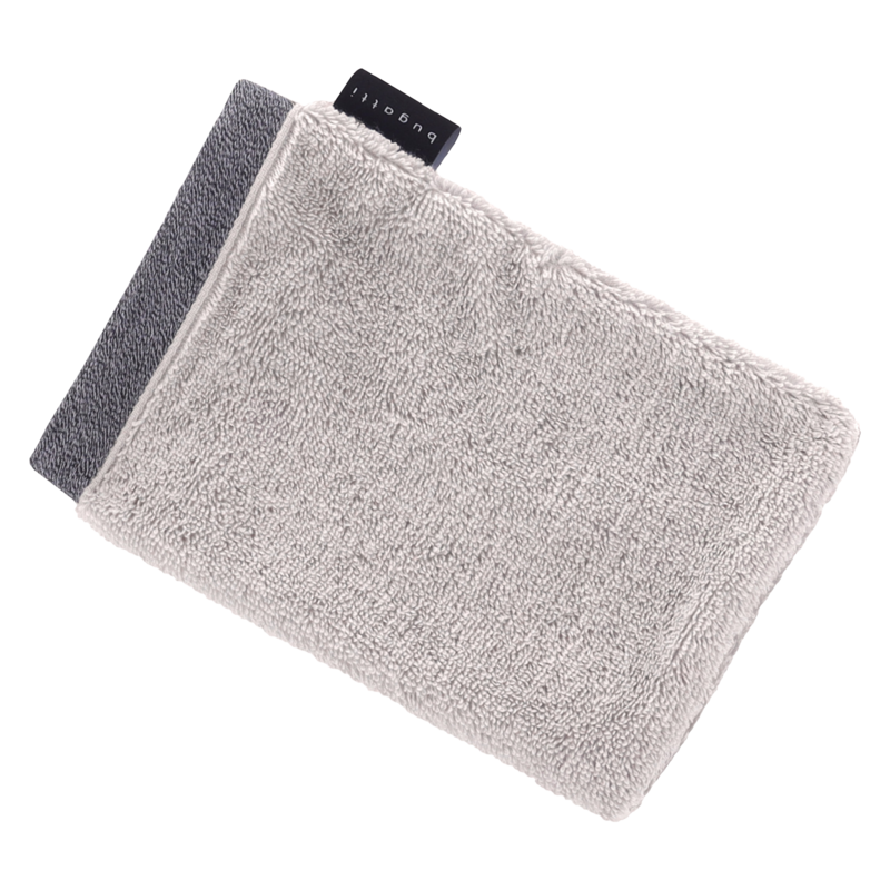 bugatti Waschhandschuh Prato Light Grey 16x22cm bugatti Waschhandschuh Prato Light Grey 16x22cm