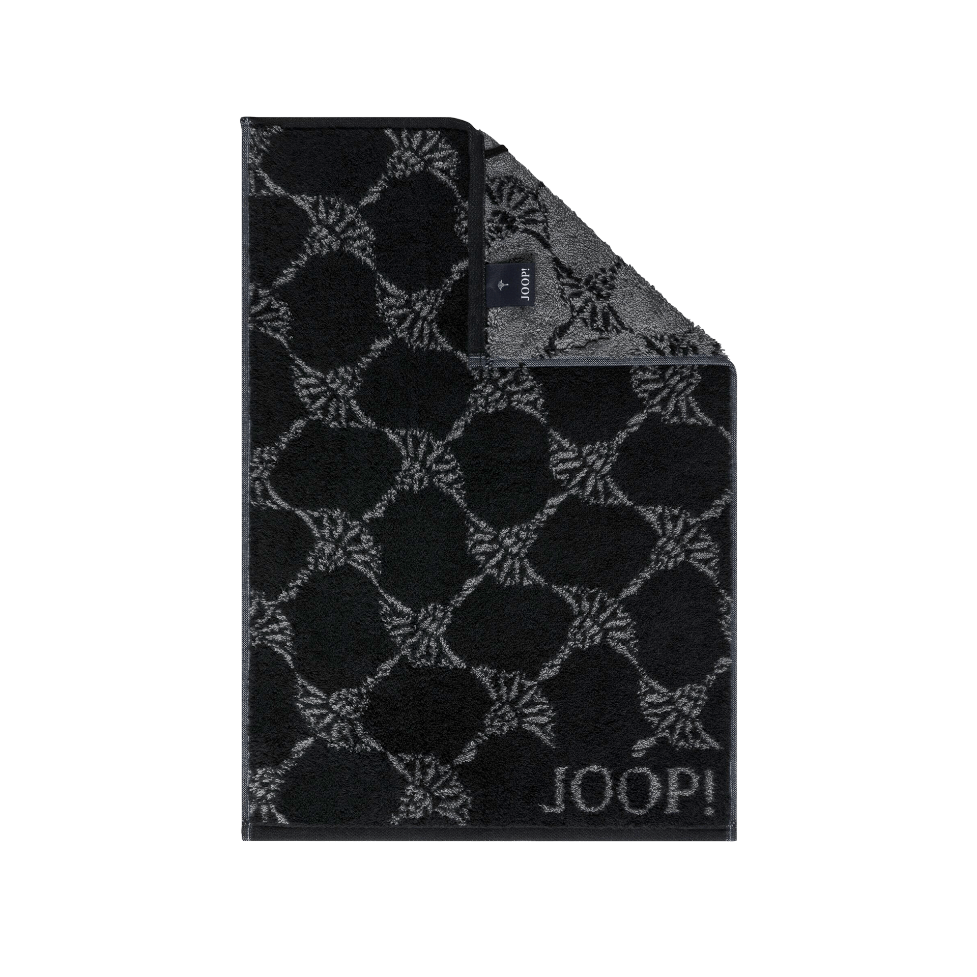 JOOP! Gästehandtuch Cornflower Schwarz 30x50cm