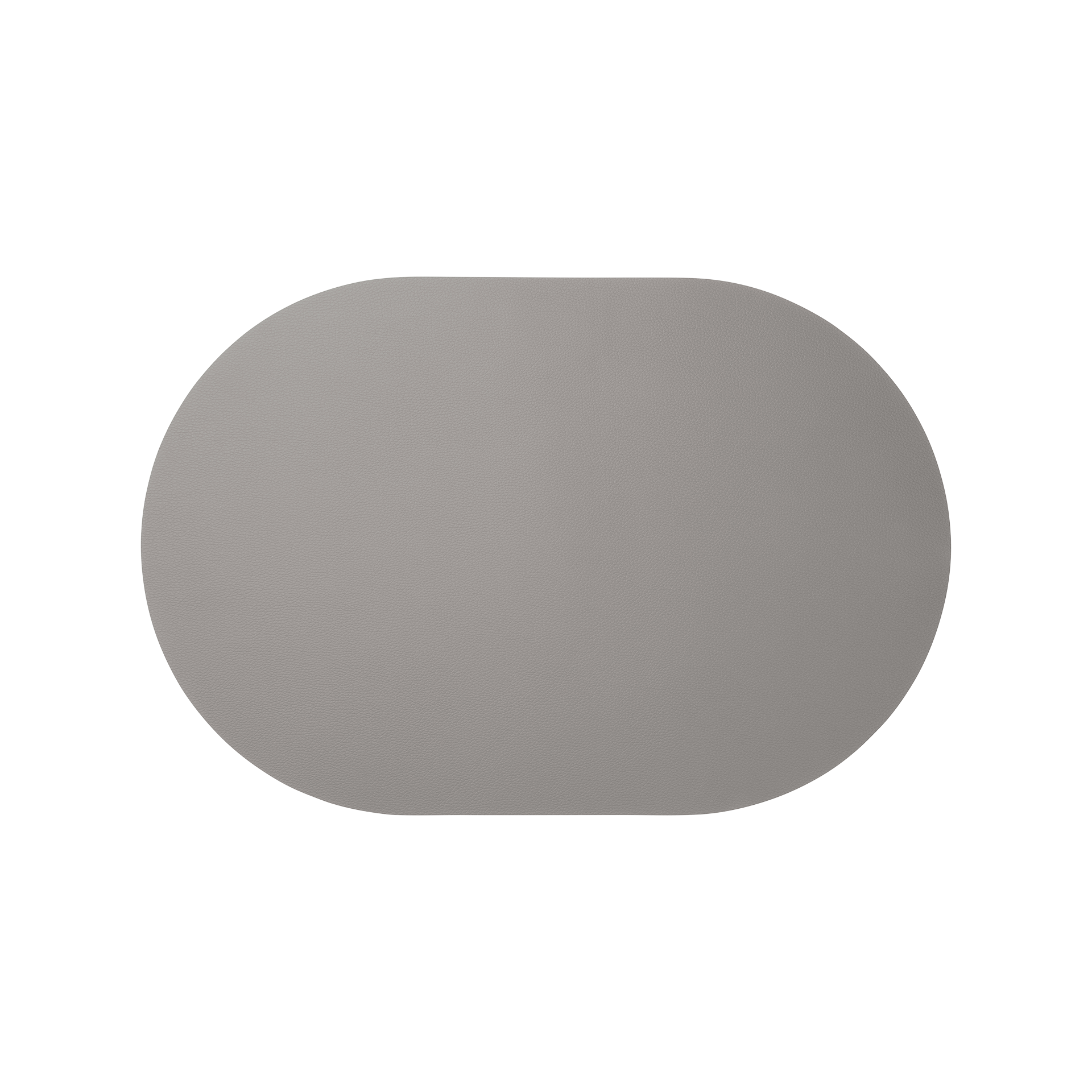 Tischset Leather optic Grau matt