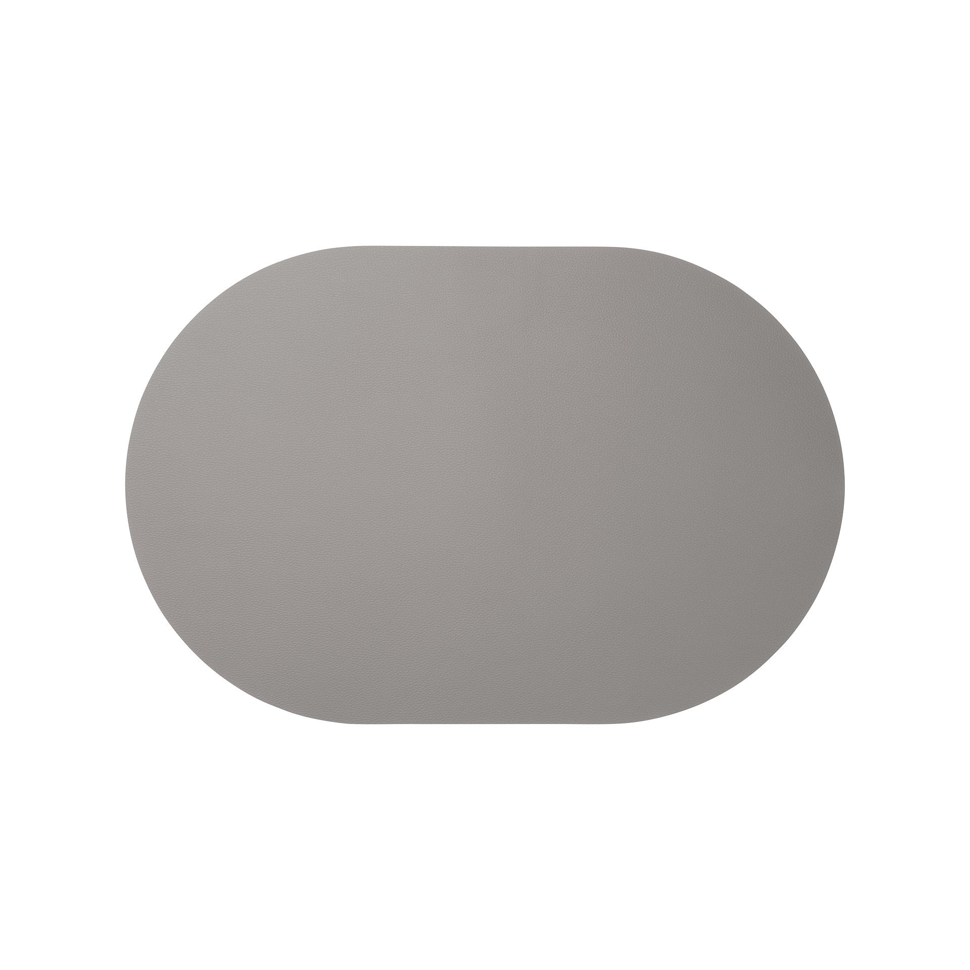 Tischset Leather optic Grau matt
