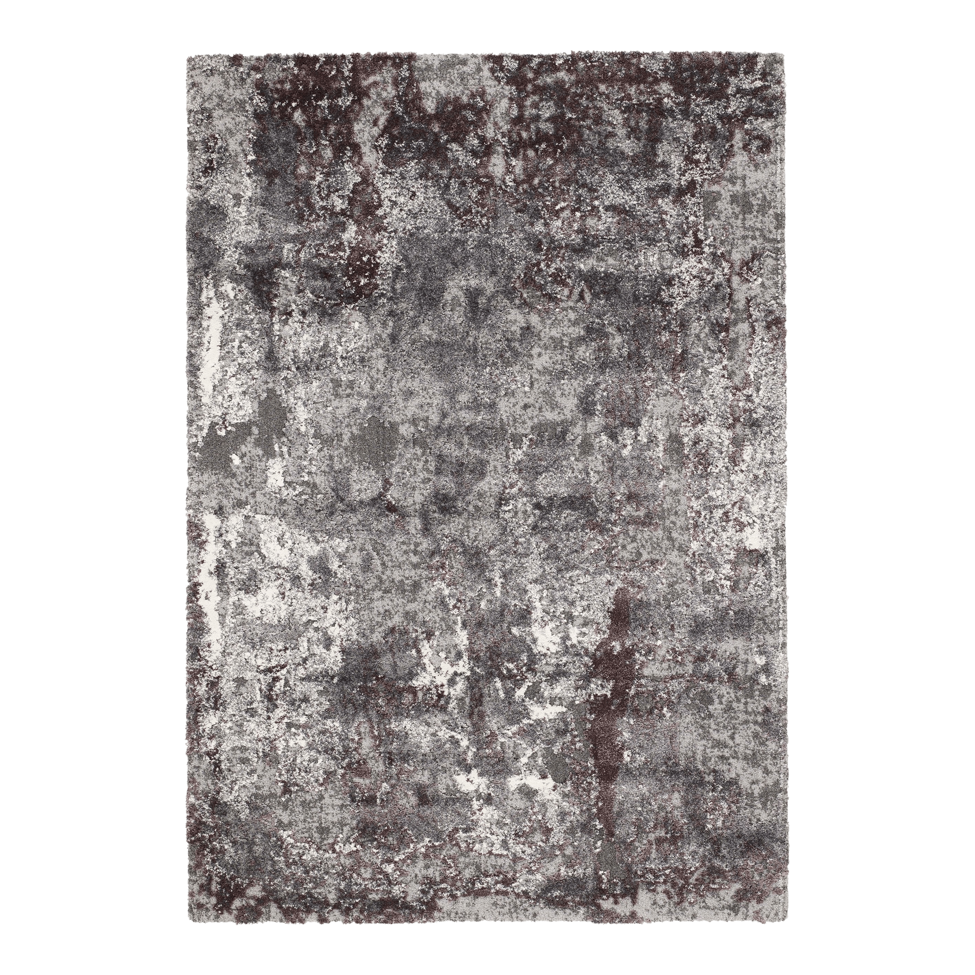 Teppich Juwel Liray 160x230cm Aubergine-Beige