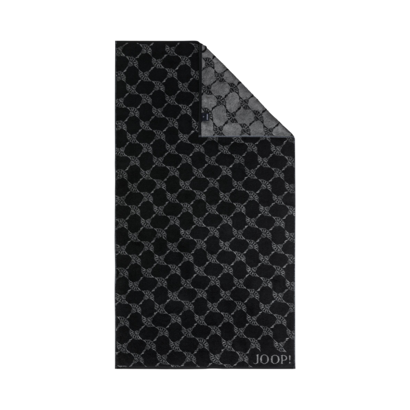 JOOP! Duschtuch Cornflower Schwarz 80x150cm JOOP! Duschtuch Cornflower Schwarz 80x150cm