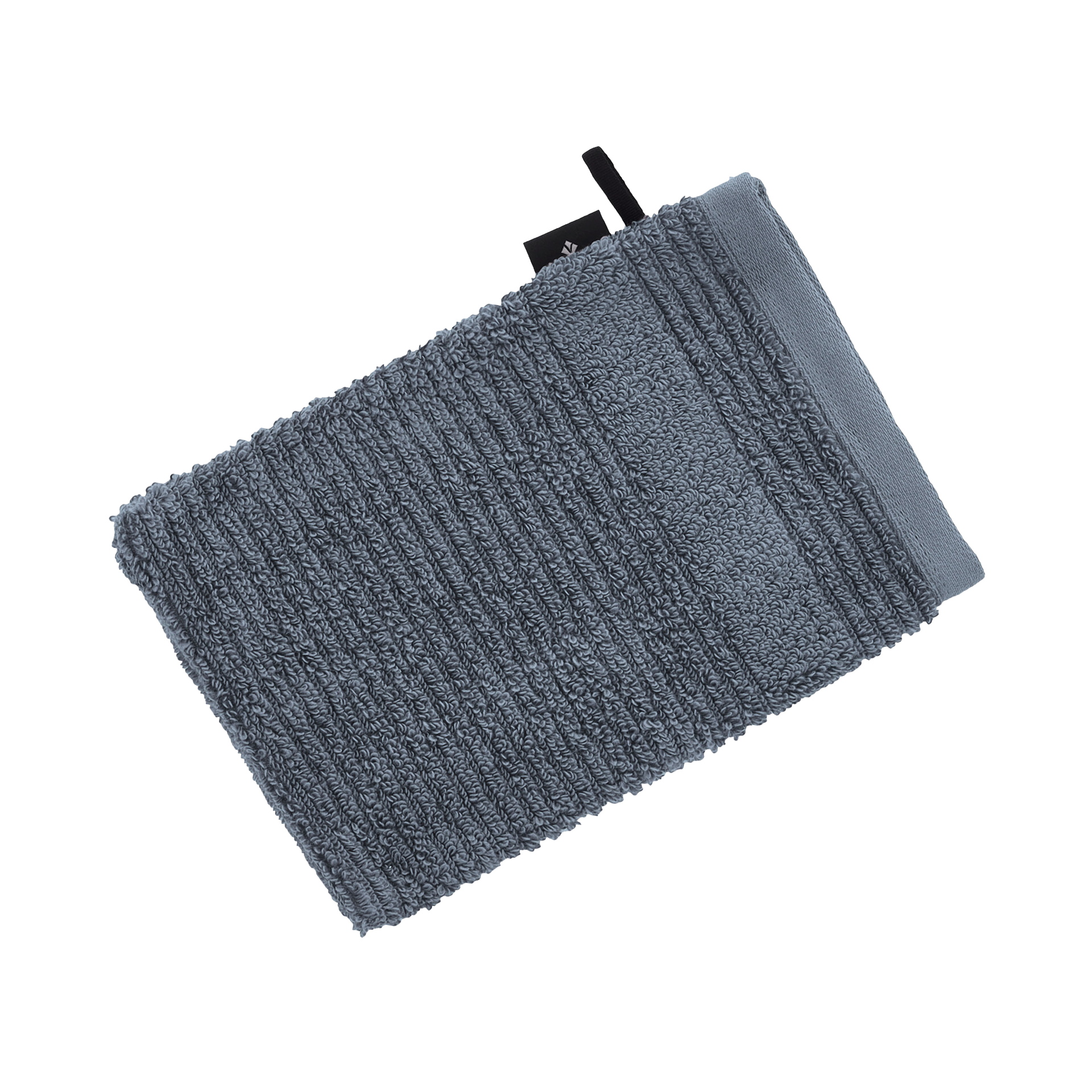 Vossen Waschhandschuh Tomorrow Dunkelgrau 16x22cm Vossen Waschhandschuh Tomorrow Dunkelgrau 16x22cm