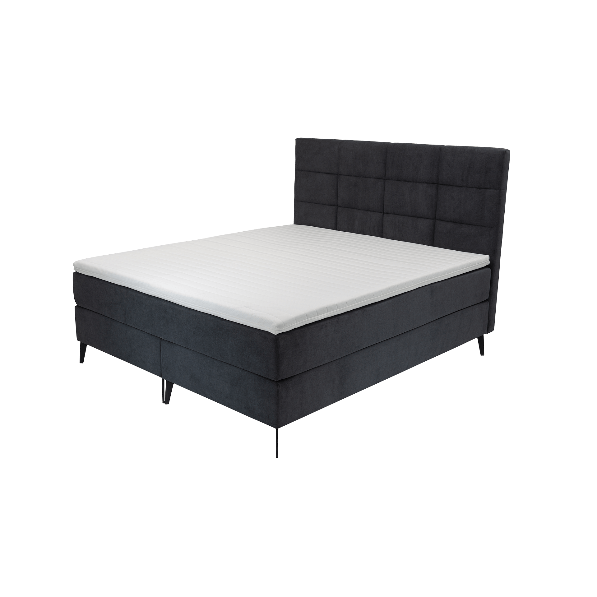 Skanwell Topper Rist Weiß 180x200 cm