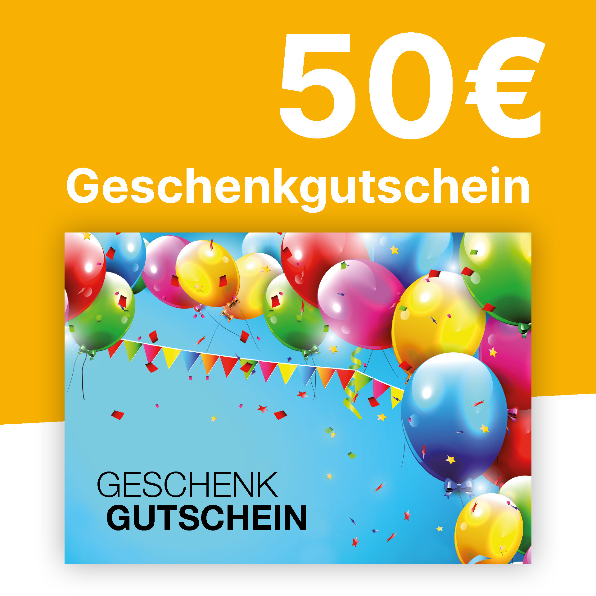 Gutschein 50,- € Gutschein 50,- €