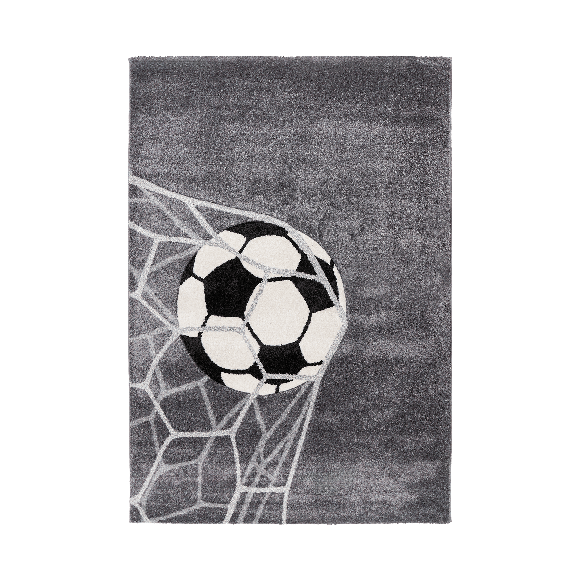 Kinderteppich Happy 120x170 Silver Fußball
