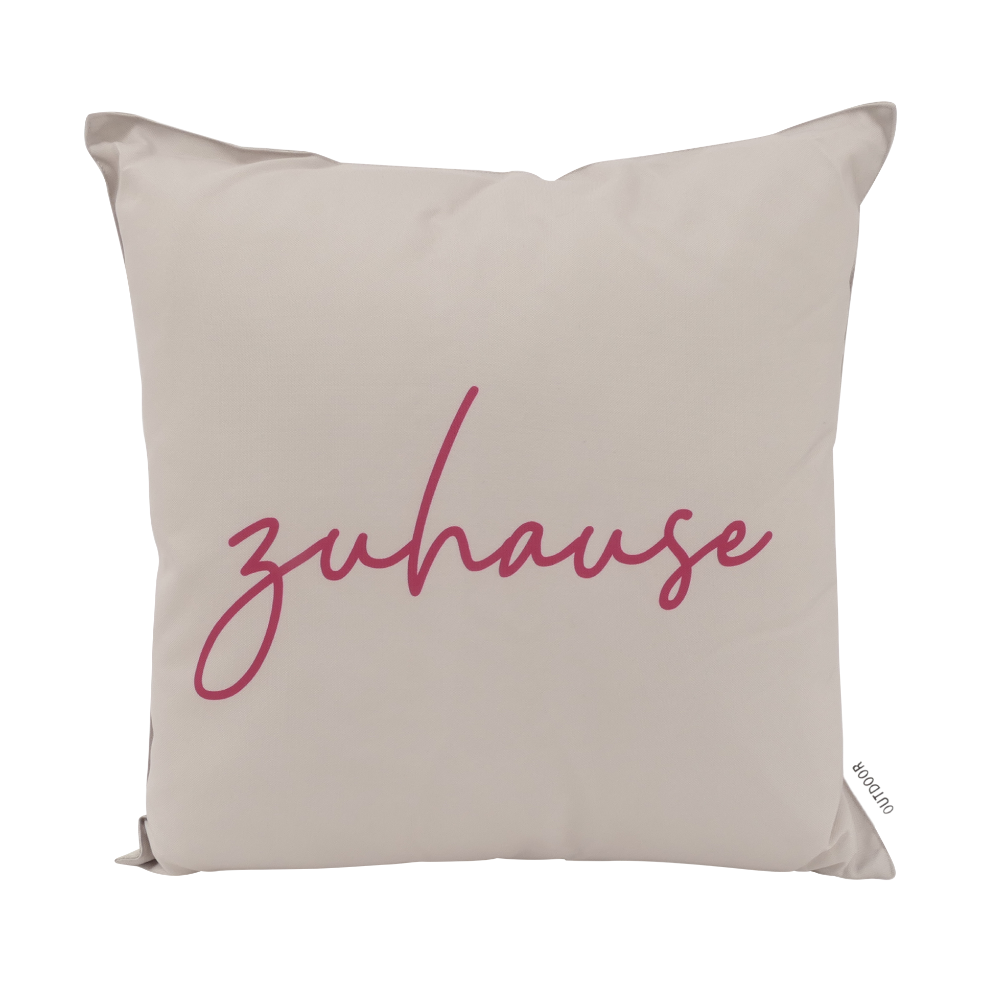 Outdoor-Kissen Zuhause Pink Beige 45x45cm Outdoor-Kissen Zuhause Pink Beige 45x45cm