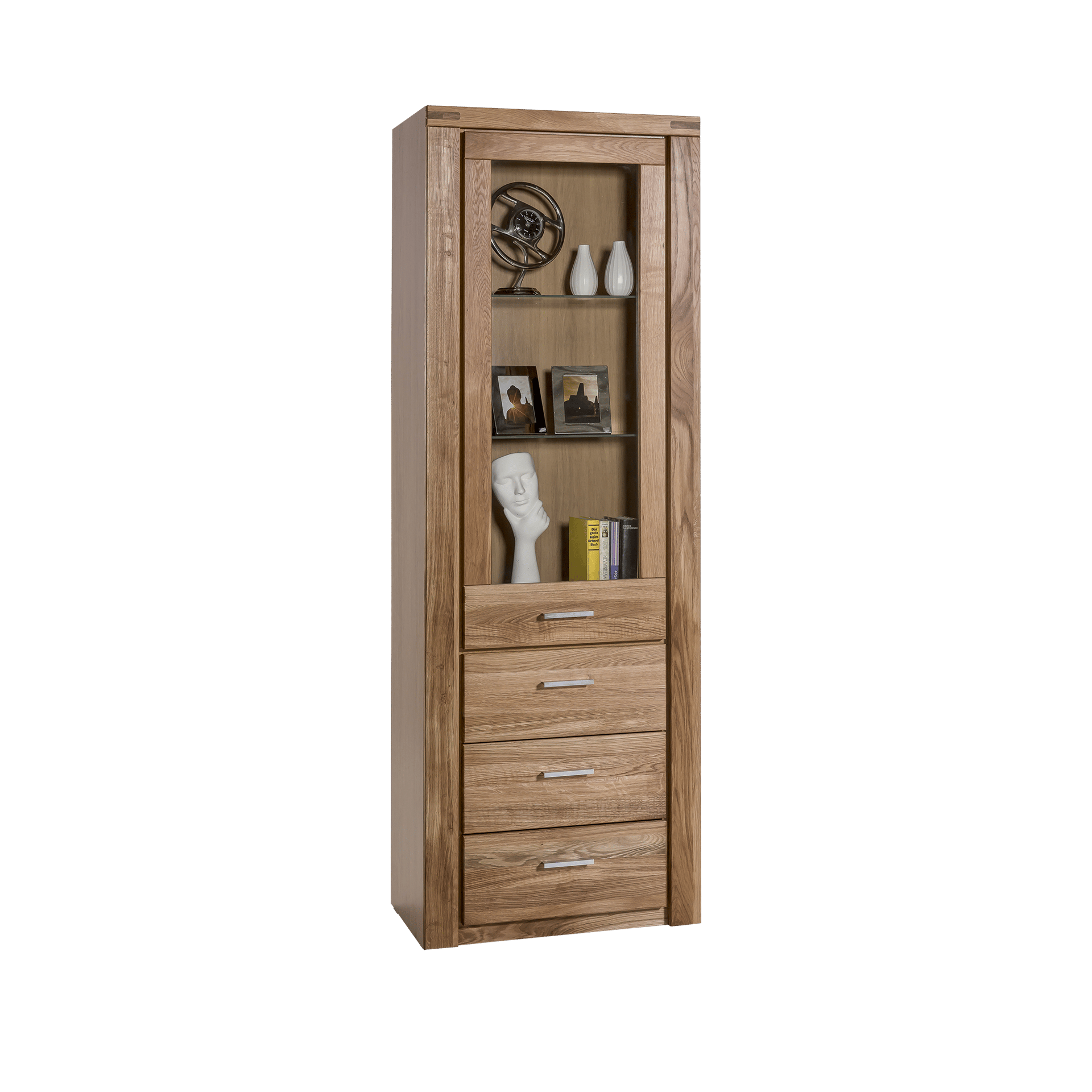 Novofurn Vitrine Tahira Eichefarben Novofurn Vitrine Tahira Eichefarben