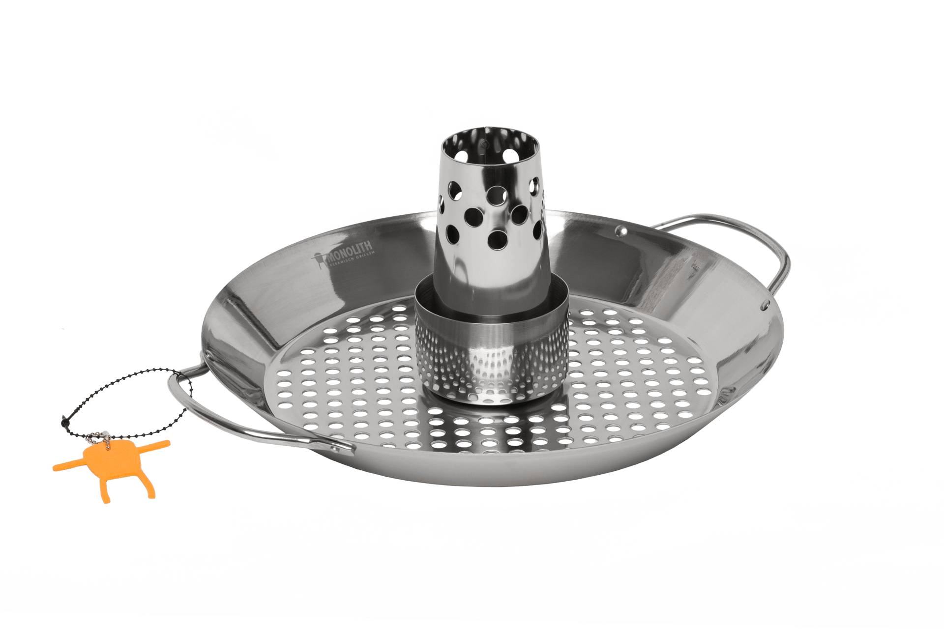 Monolith Grillpfanne Chicken Roaster Edelstahl