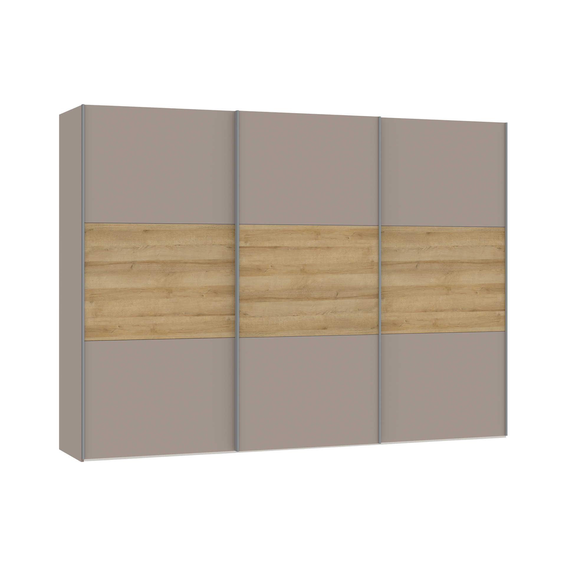 Schwebetürenschrank Lea Braun 59*303*220