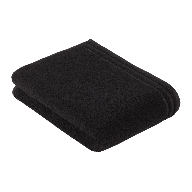 Vossen Duschtuch Calypso Feeling Schwarz 67x140cm