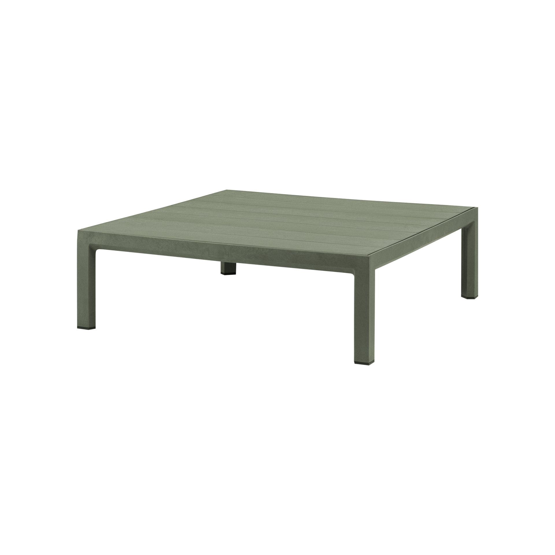 Nardi Lounge-Tisch Maximo Tavolino Grün 80*80*25.5 Nardi Lounge-Tisch Maximo Tavolino Grün 80*80*25.5
