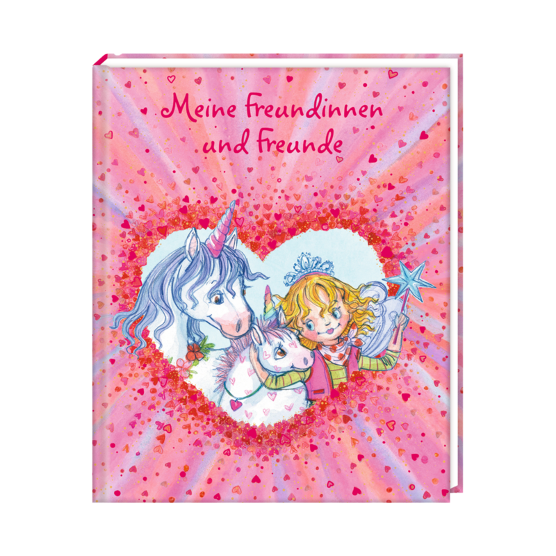 Buch Prinz. Lillifee - Freundebuch Mehrfarbig